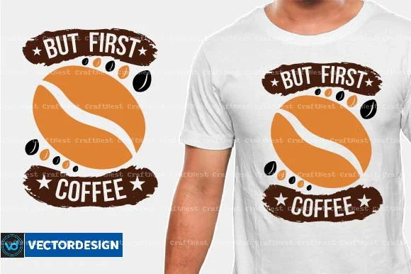 Coffee T-Shirt Design SVG Bundle - Image 5