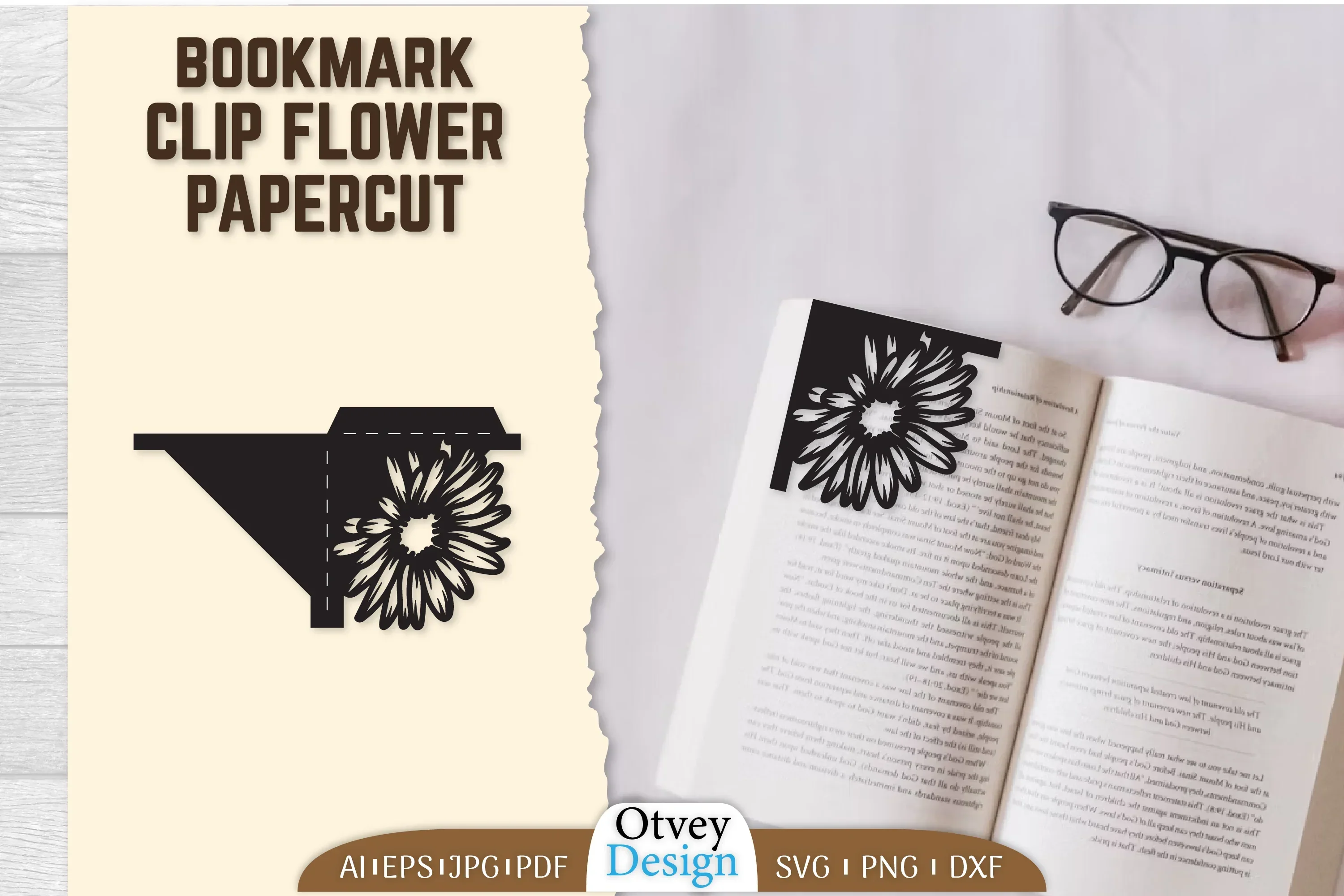 Corner Bookmark Papercut SVG Bundle