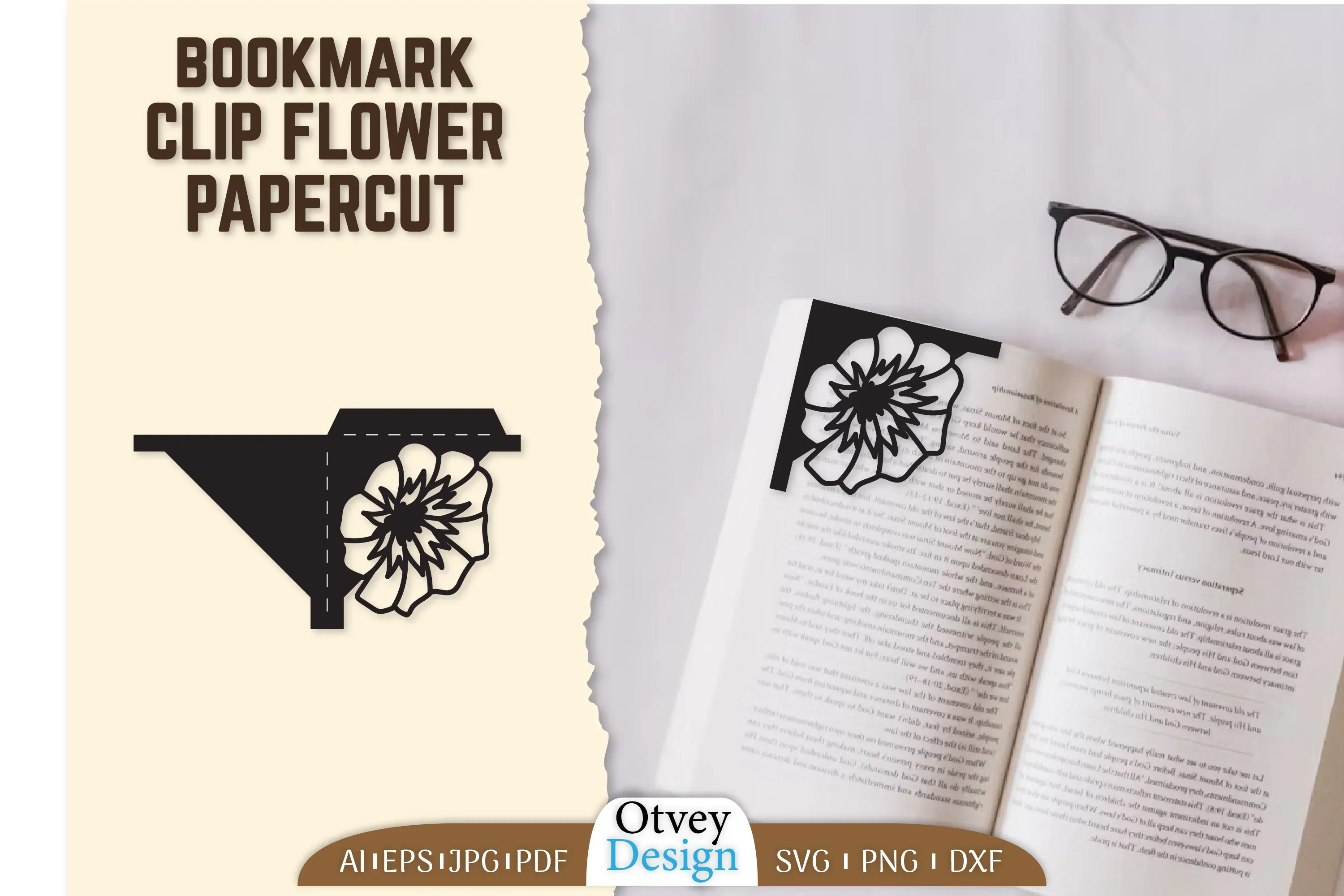Corner Bookmark Papercut SVG Bundle