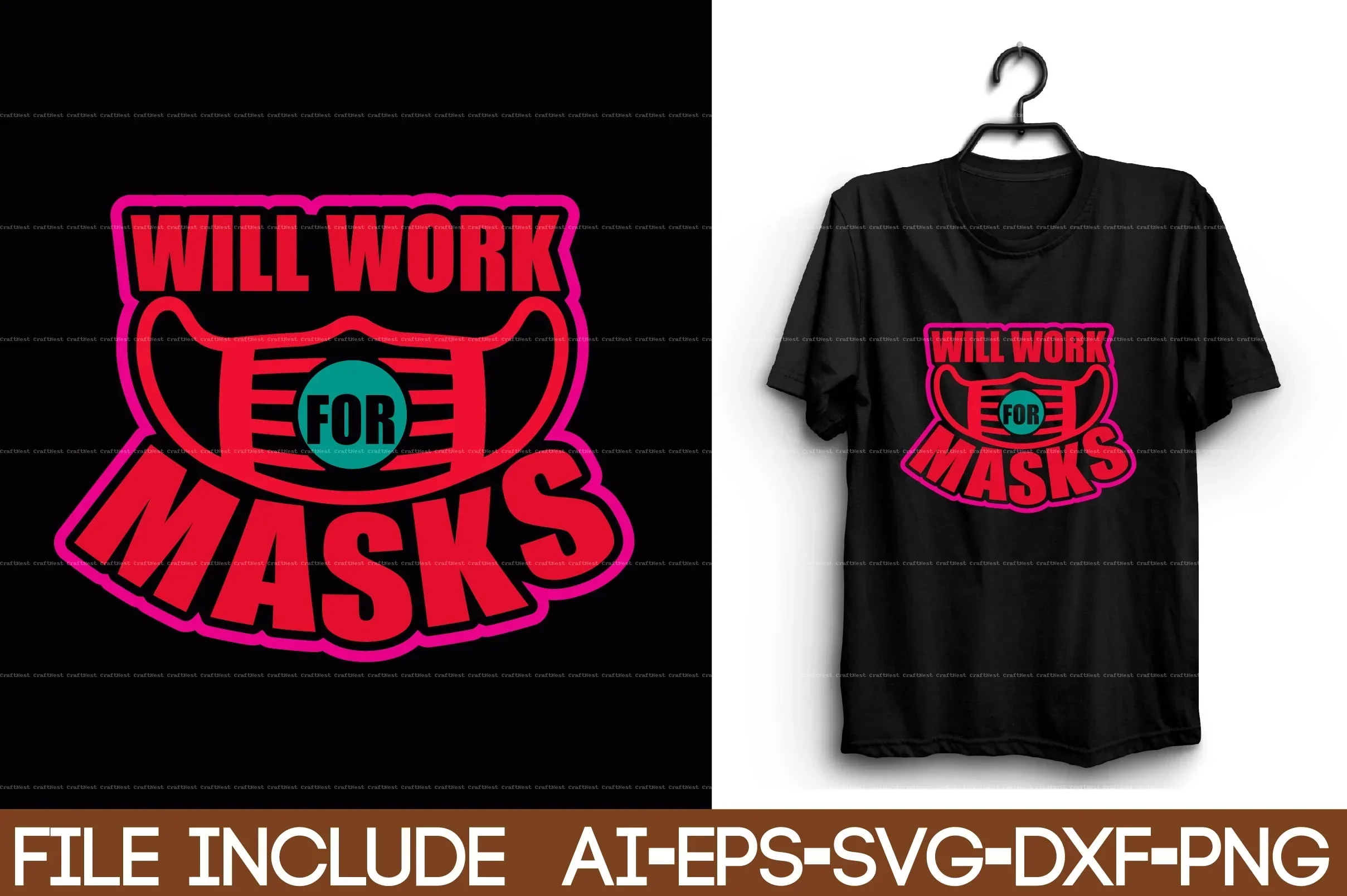 COVID T-Shirt SVG Bundle - Image 2