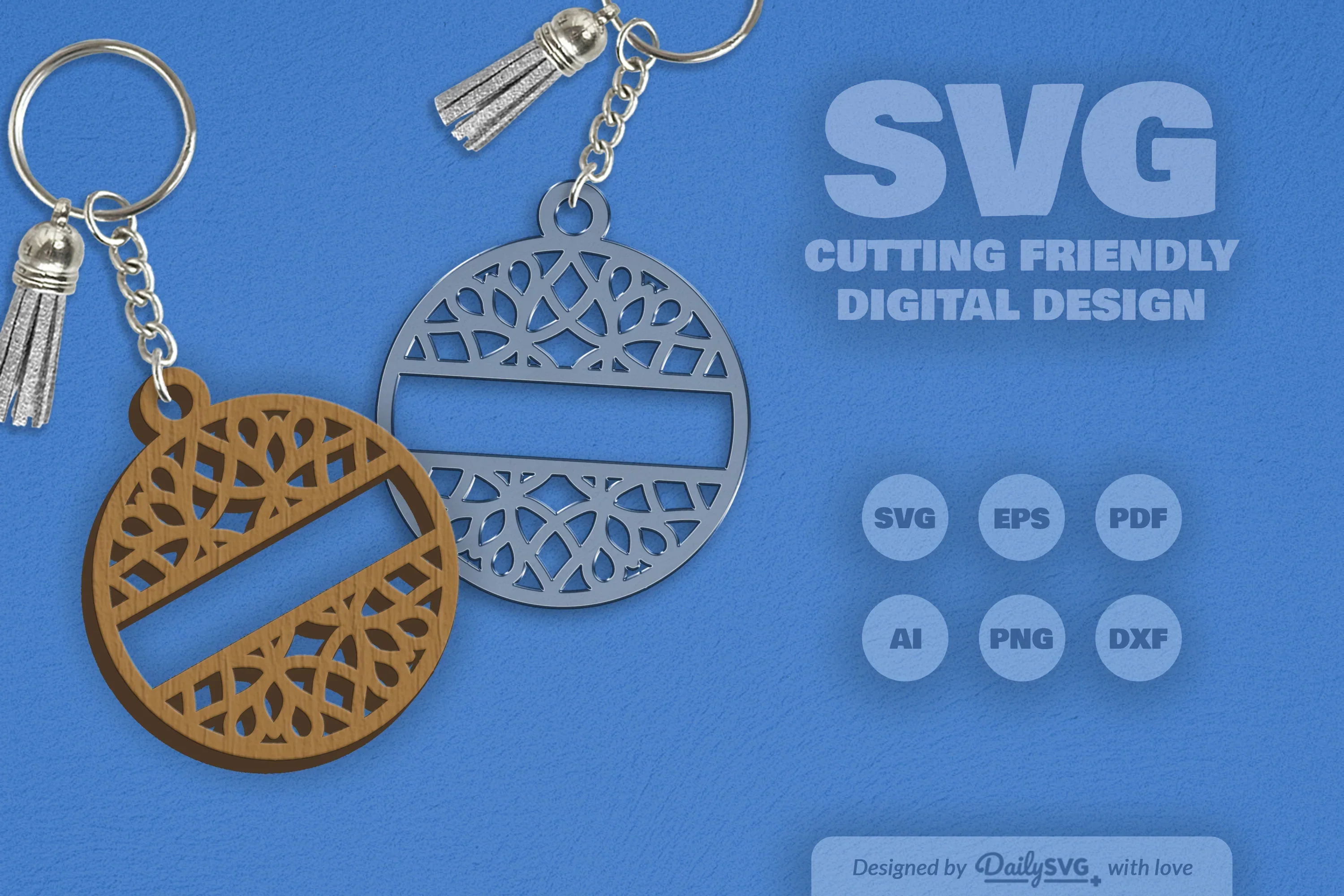 Custom Mandala Split SVG Bundle - Image 2
