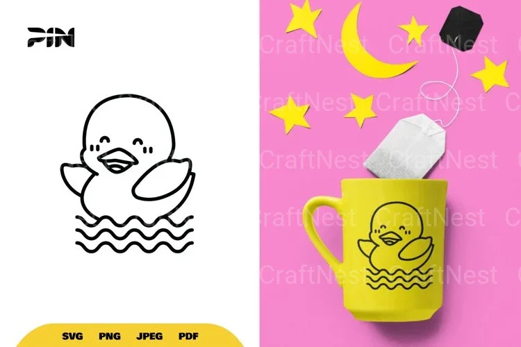 Cute and Kawaii Duck SVG Bundle