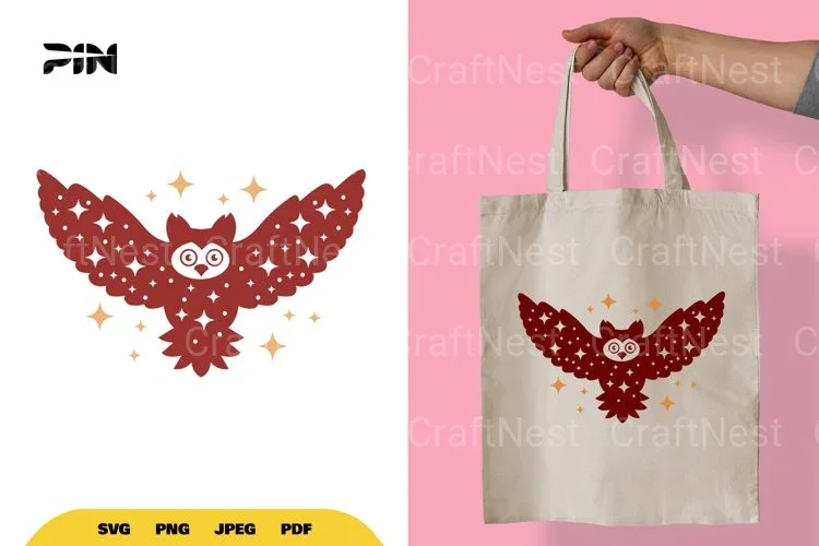 Cute Star Owl Clipart Bundle