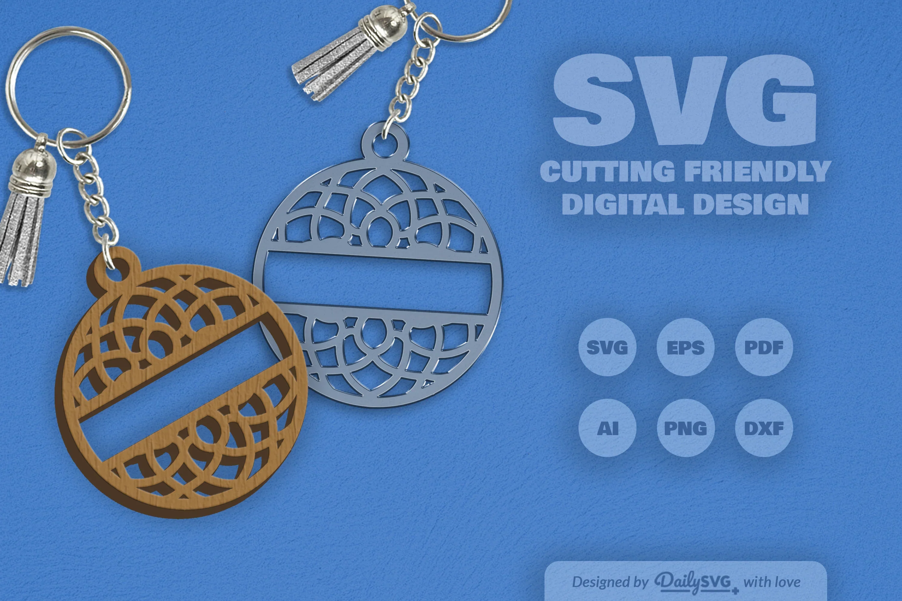 Daily Mandala Split Custom Clipart SVG Bundle - Image 6
