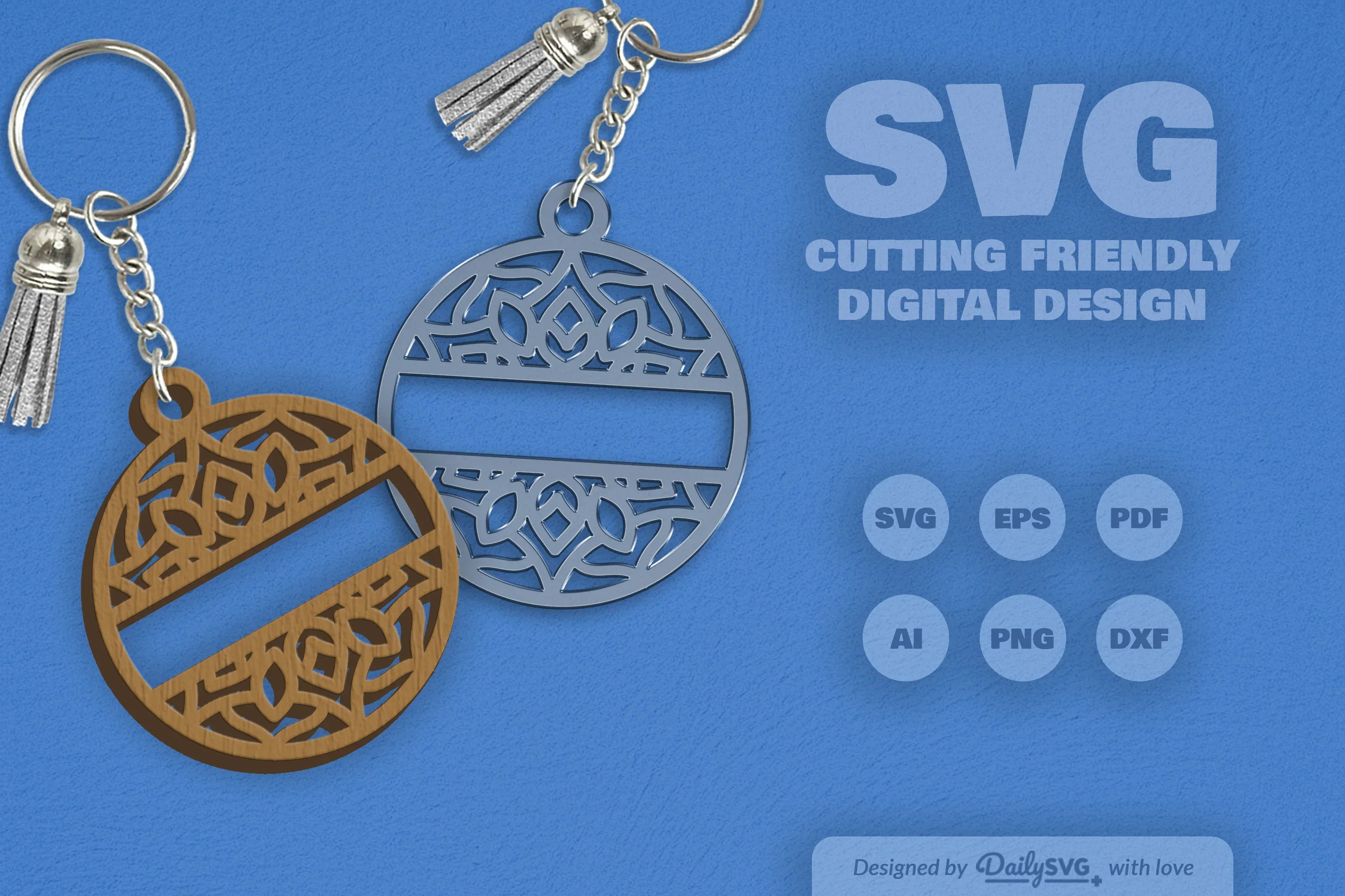 Daily Mandala Split Custom Clipart SVG Bundle - Image 9