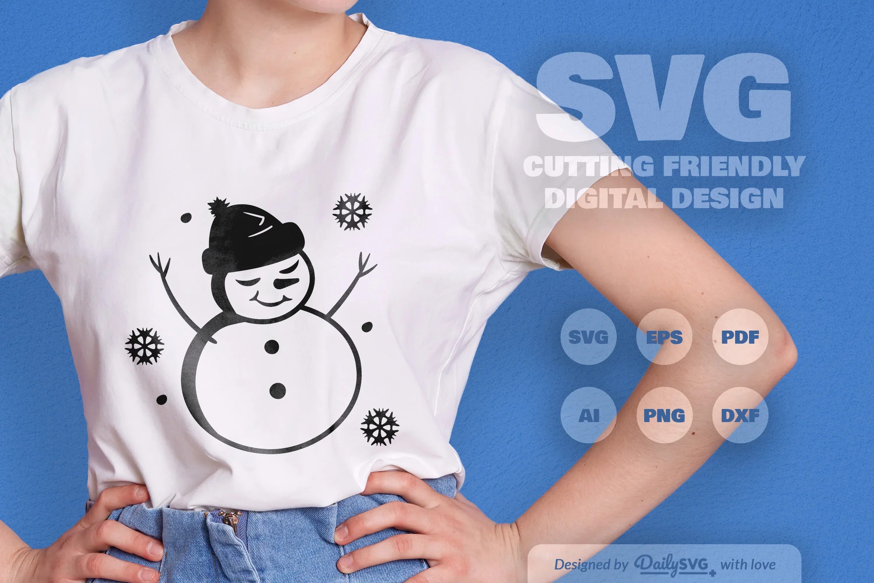 Daily Snowman SVG Clipart SVG Bundles - Image 6