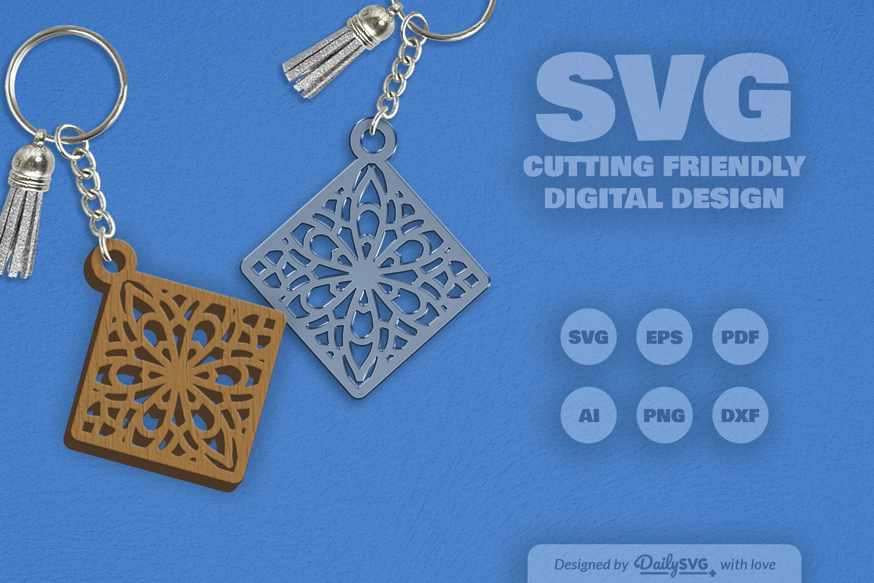 Daily SVG Bundles Mandala Kite Clipart - Image 3