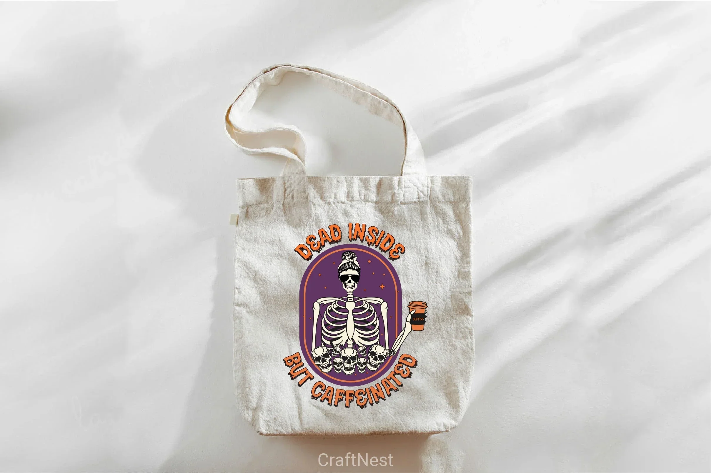 Dead Inside But Caffeinated SVG Bundle - Image 4