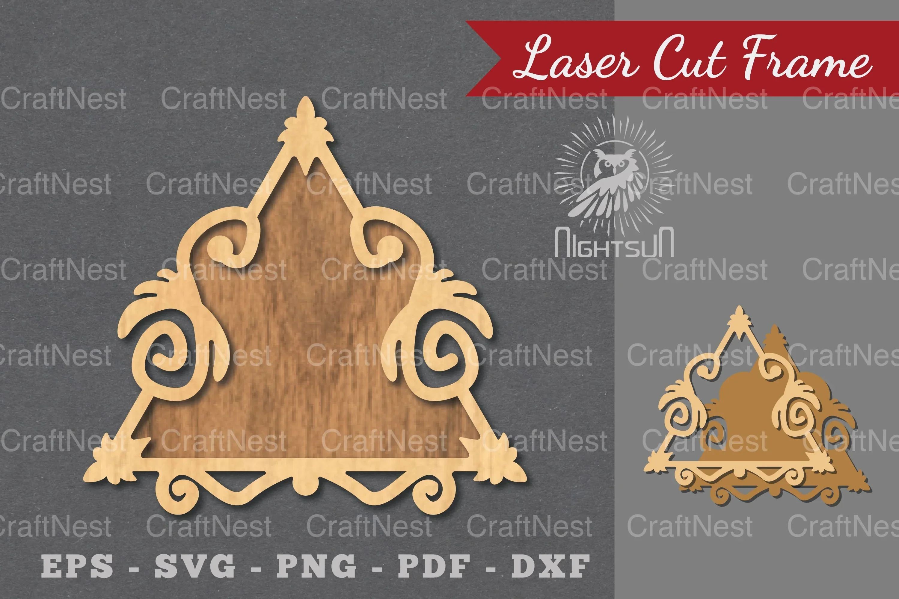 Decorative Frame Laser Cut Design Bundle