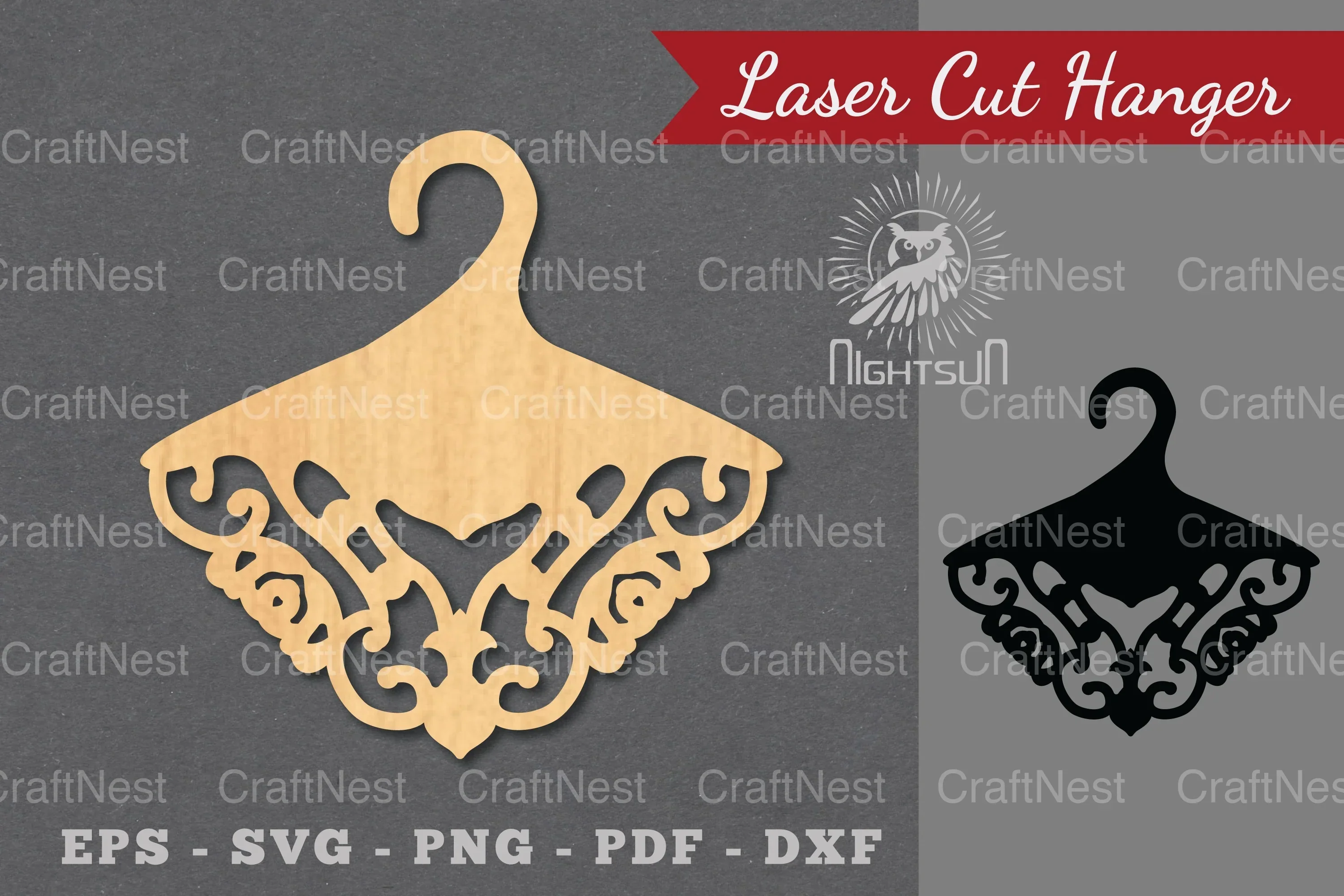 Decorative Hanger Laser Cut Design Bundle