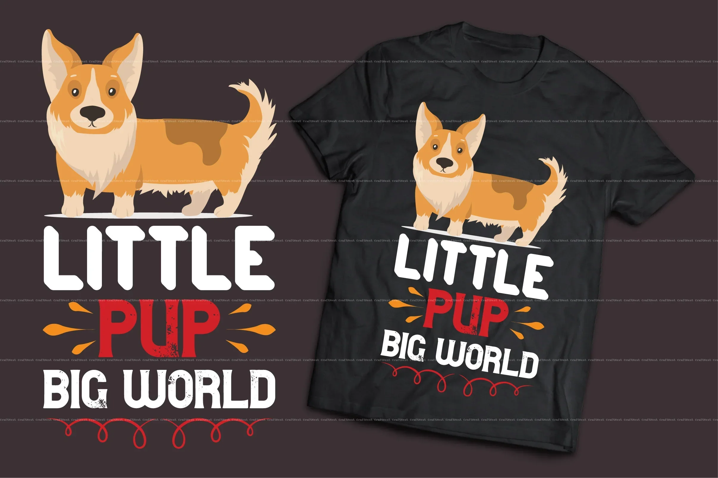 Dog T-Shirt Design SVG Bundle - Image 6
