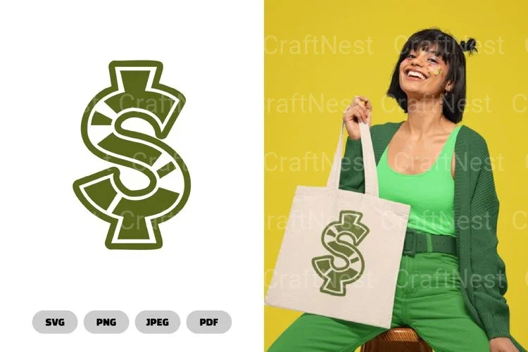 Dollar Money Symbol Clipart Bundle