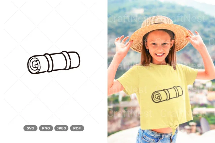 Doodle Camping Mattress SVG Bundle