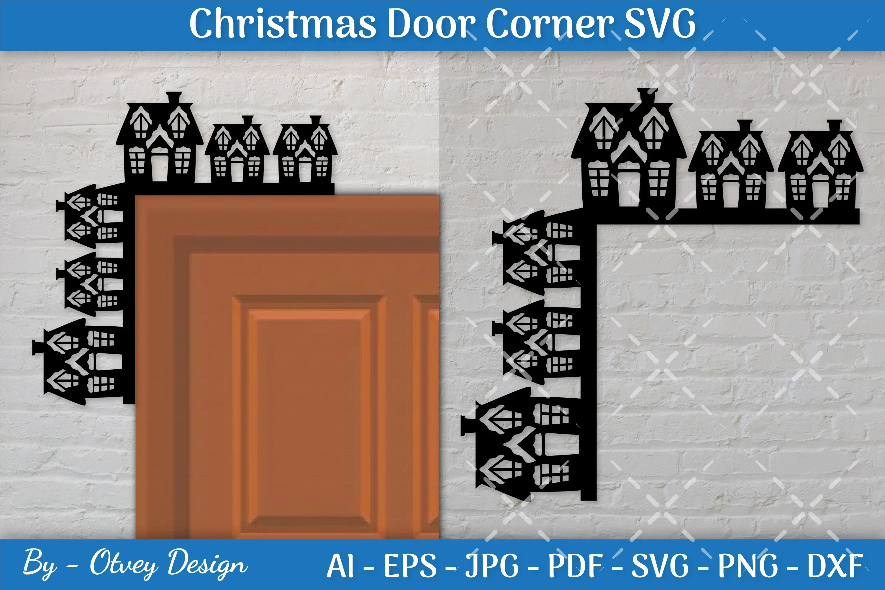 Door Corner Christmas SVG Bundle