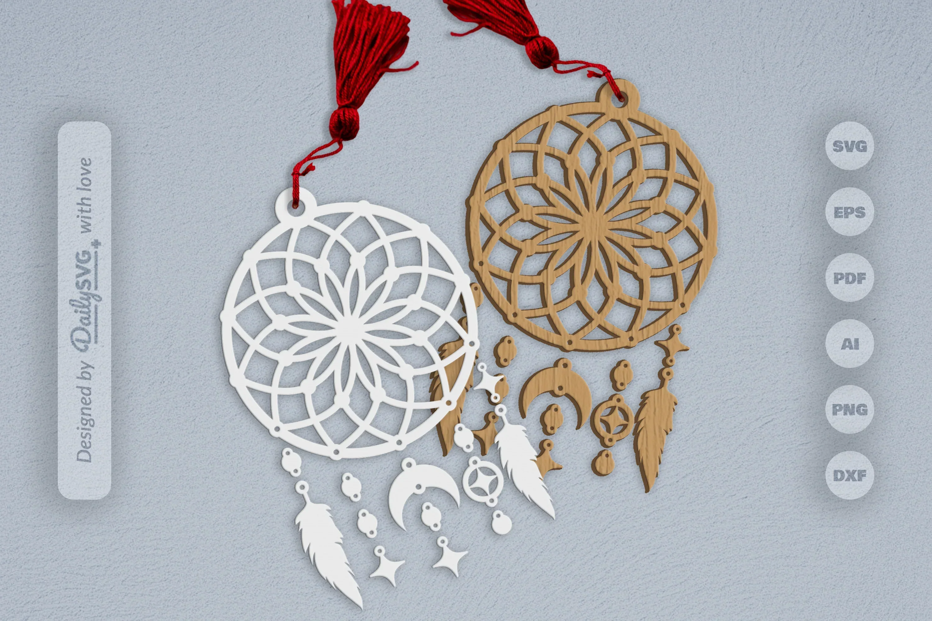Dream Catcher Set SVG Bundle