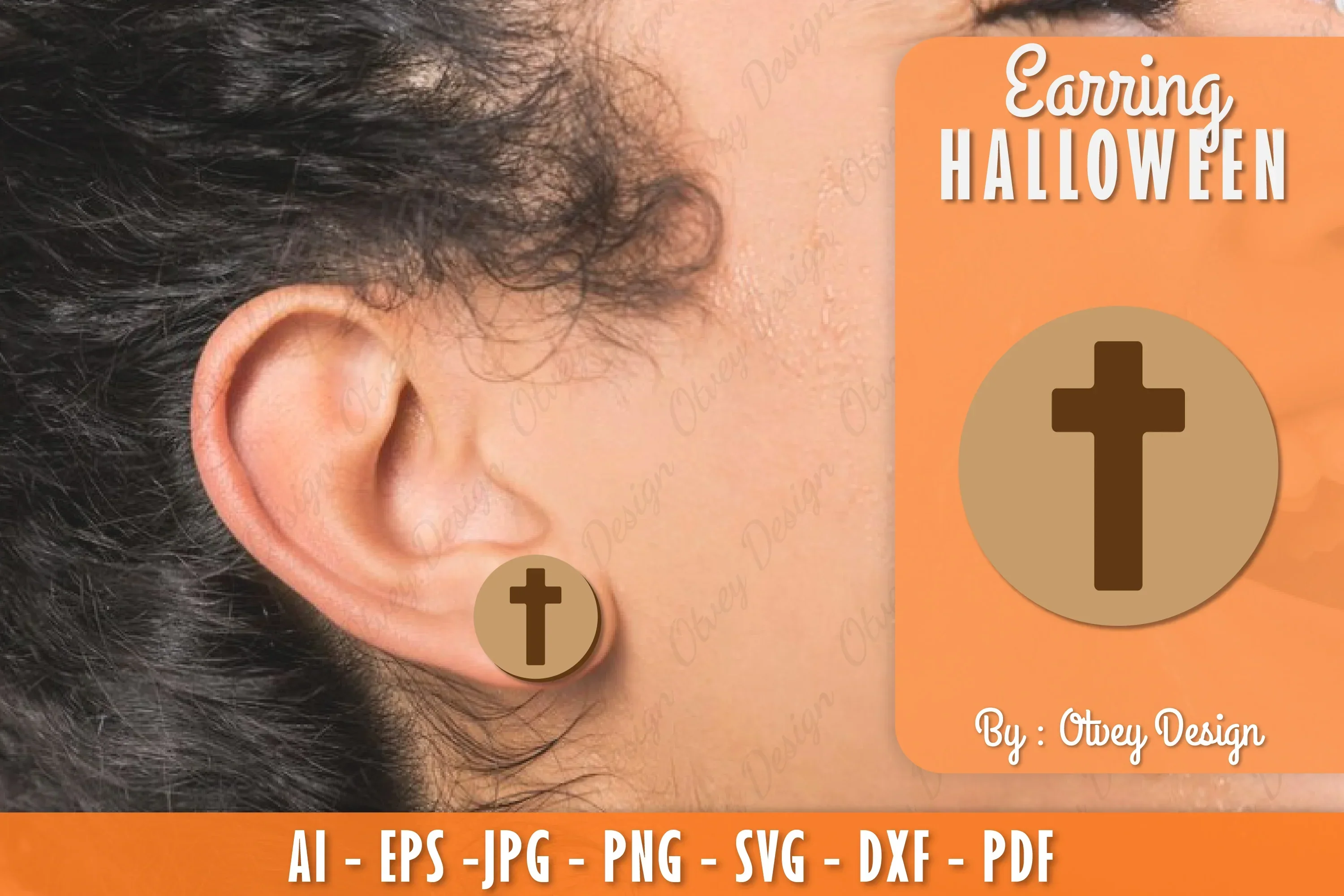 Earring Halloween Lasercut SVG Bundle