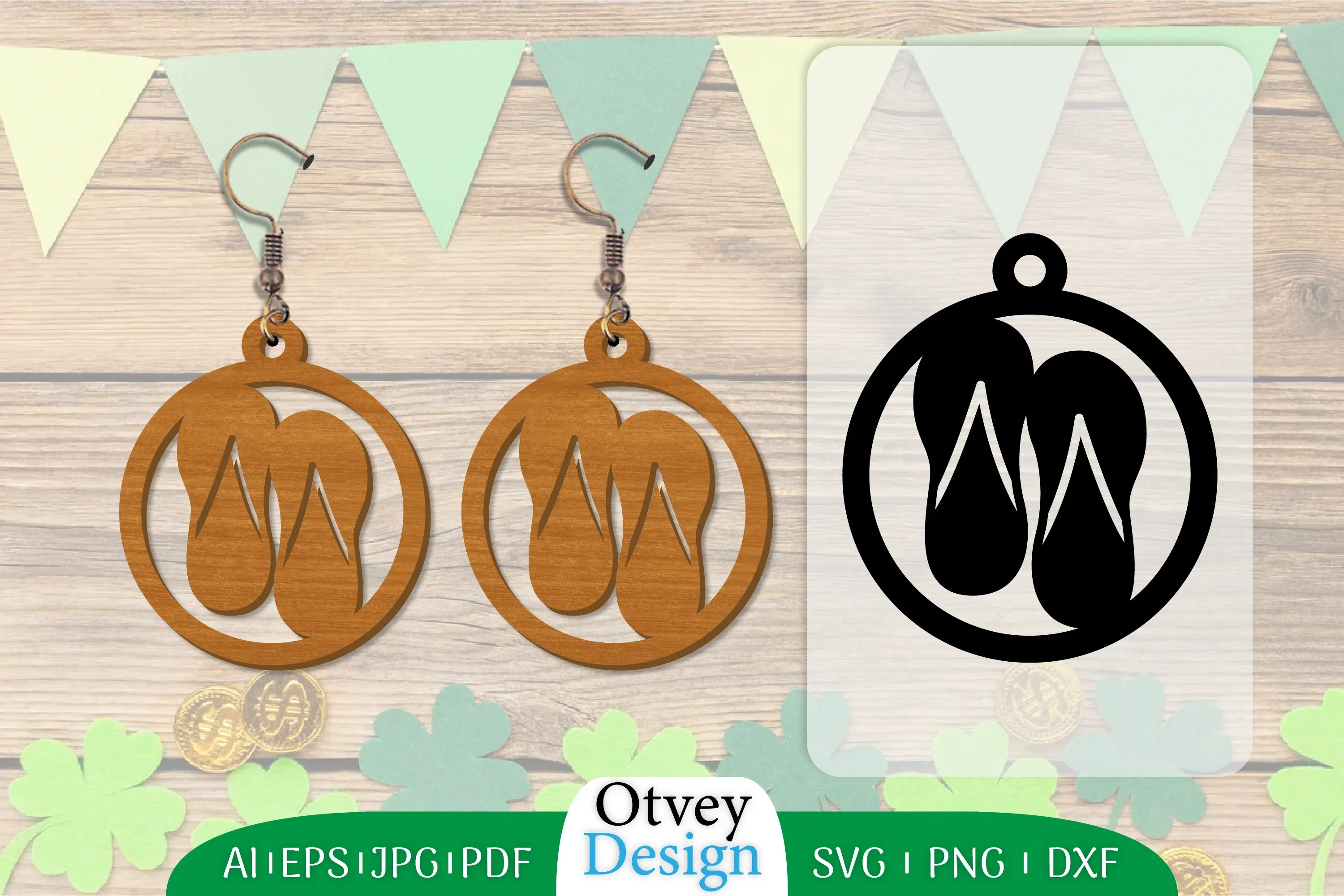 Earring Summer Lasercut SVG Bundle