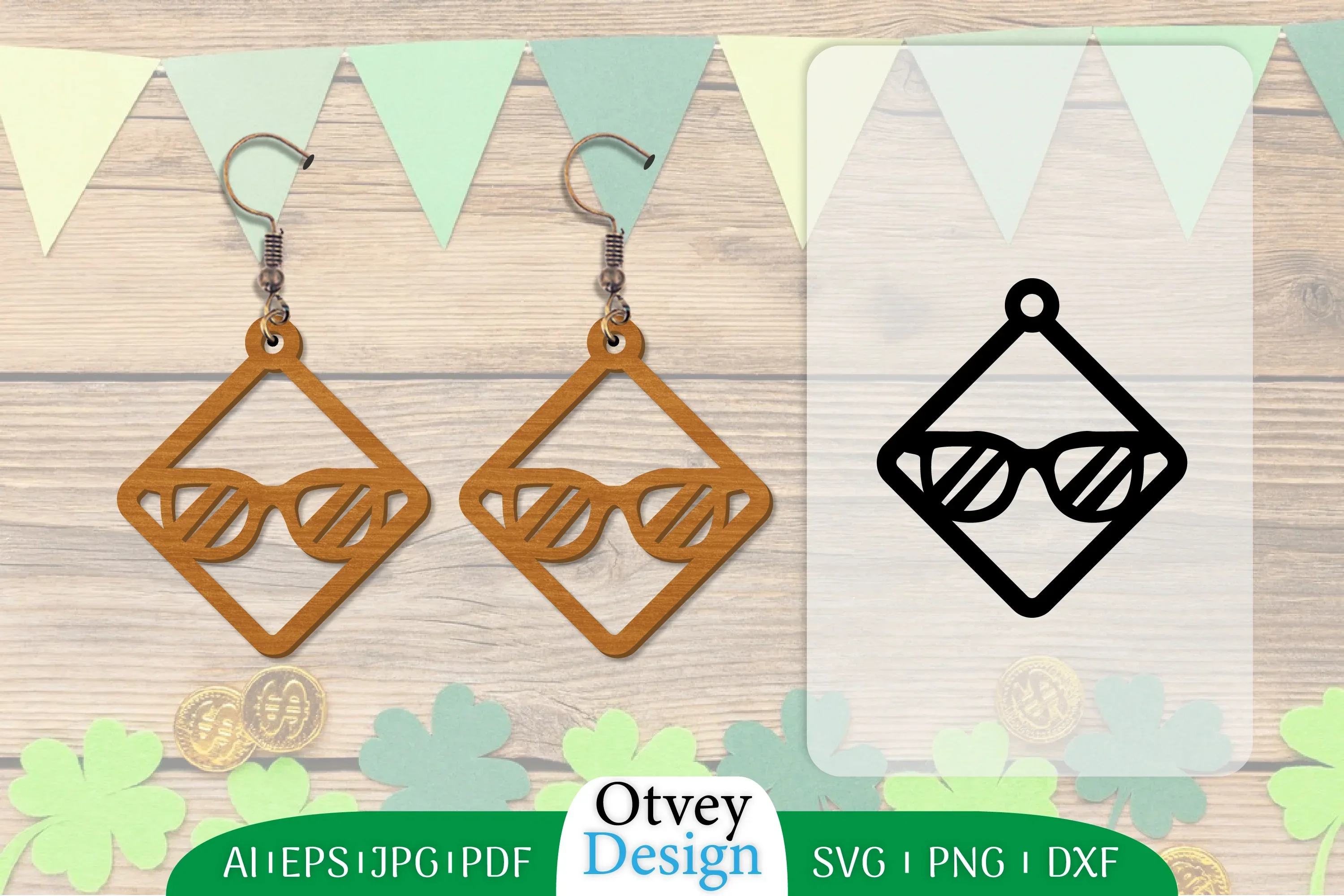 Earring Summer Lasercut SVG Bundle