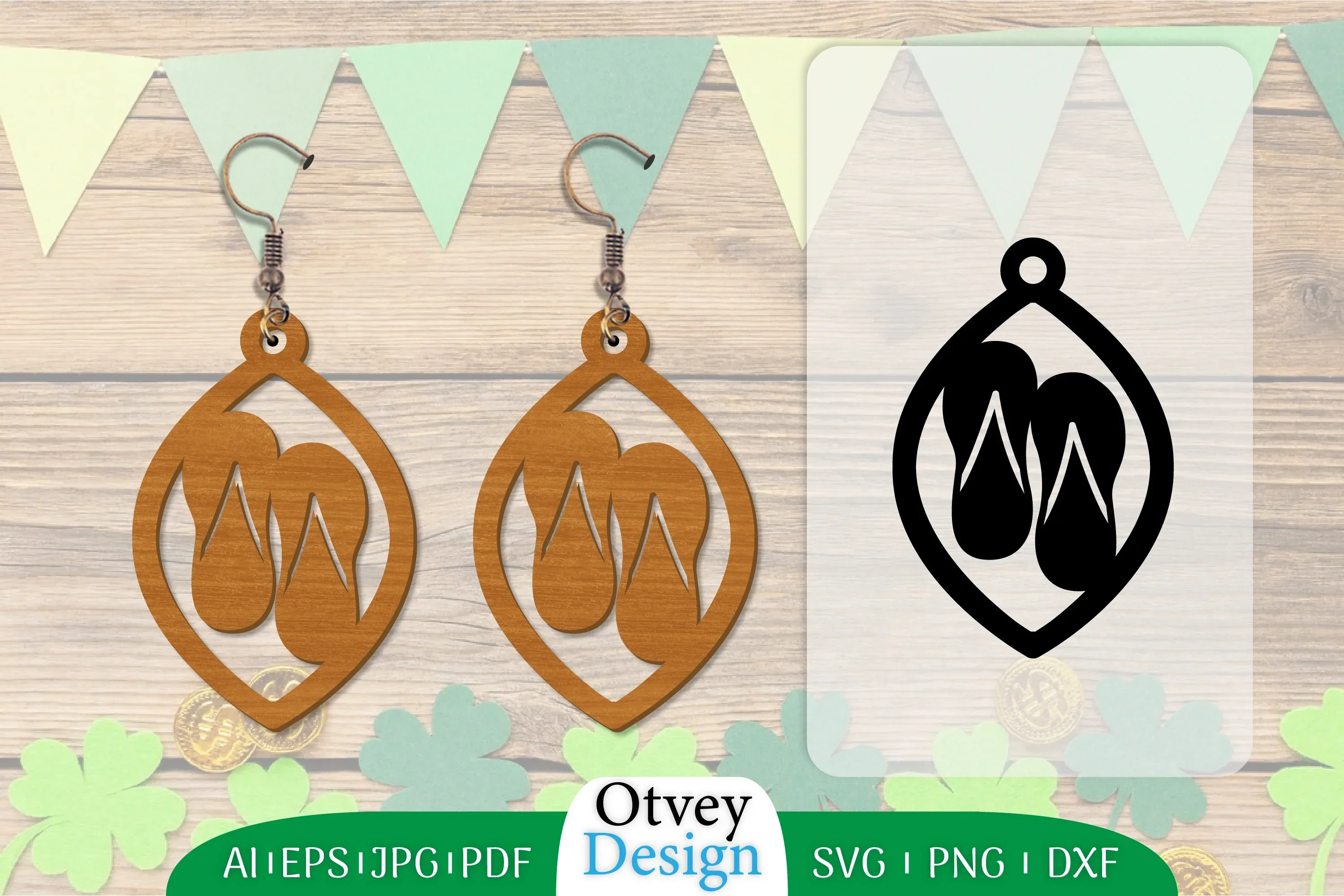 Earring Summer Lasercut SVG Bundle