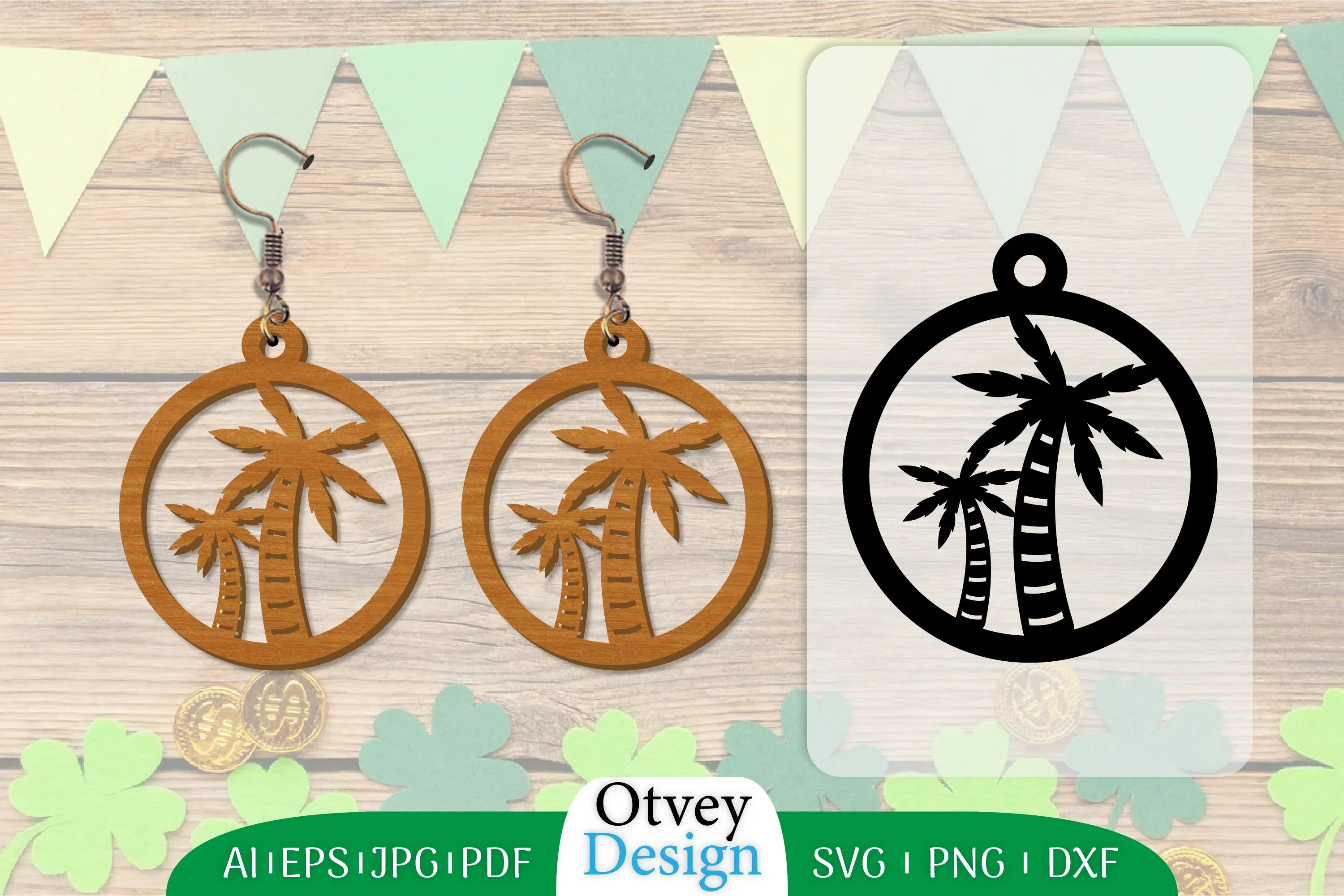Earring Summer Lasercut SVG Bundle
