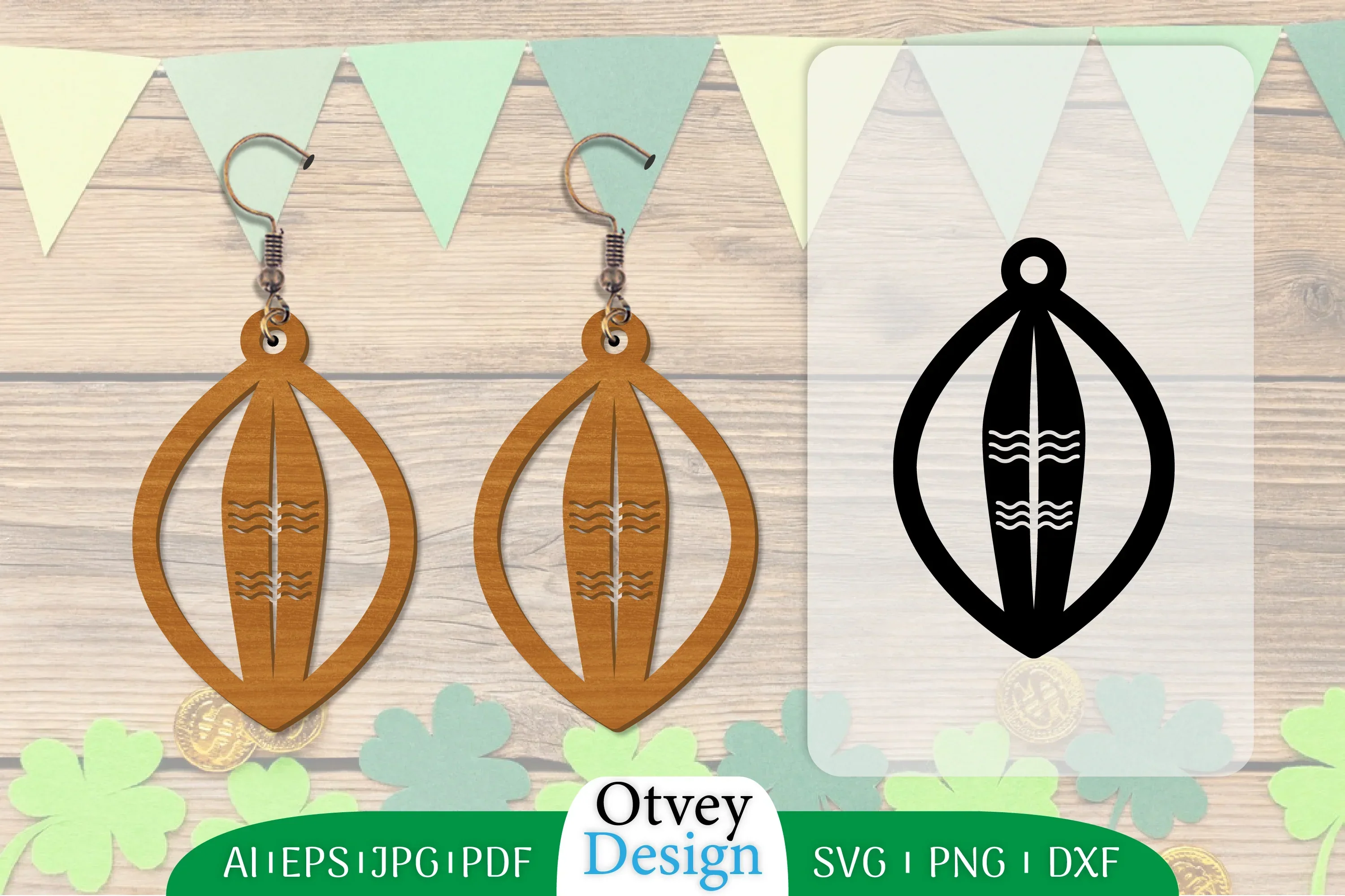 Earring Summer Lasercut SVG Bundle