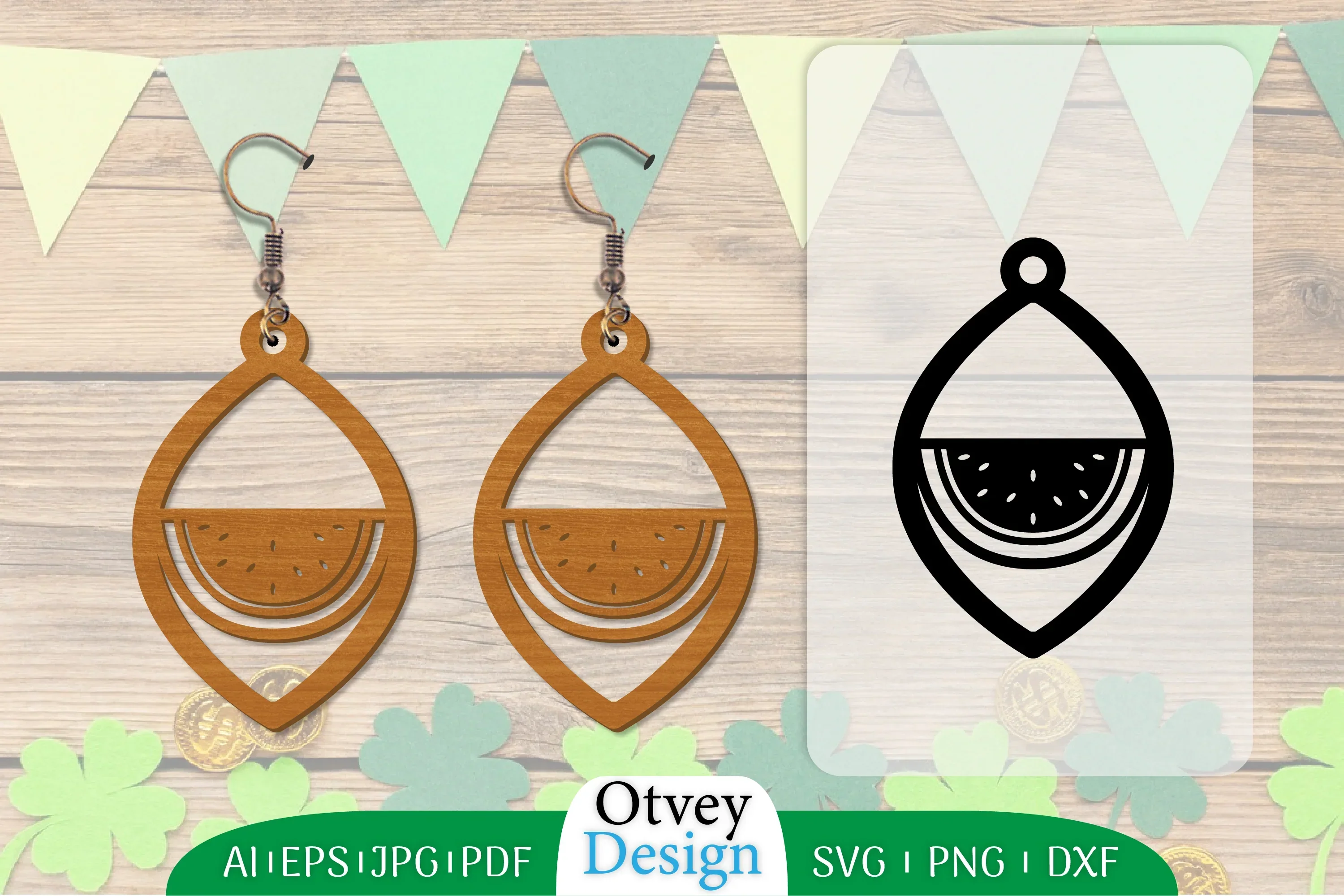 Earring Summer Lasercut SVG Bundle