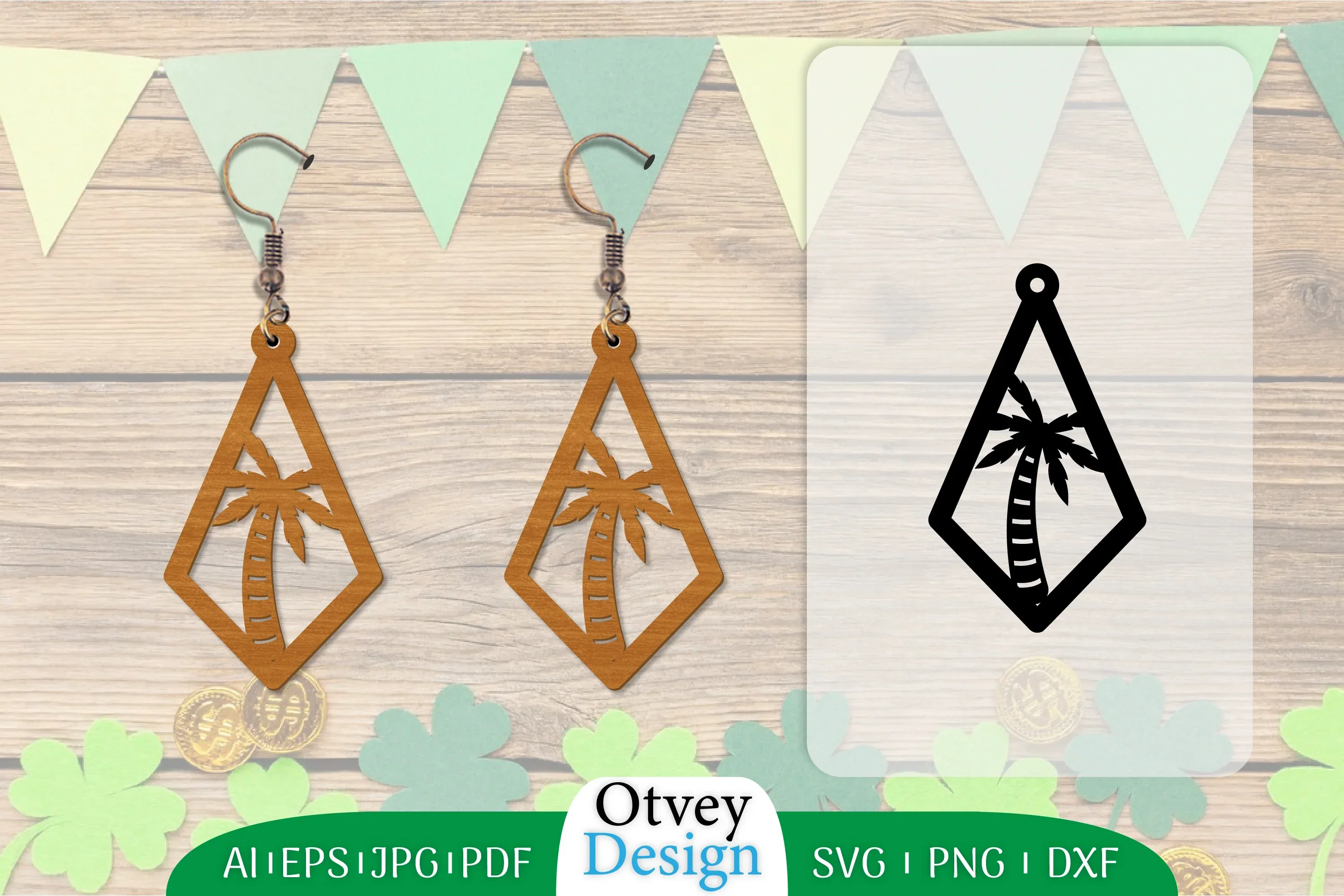 Earring Summer Lasercut SVG Bundle