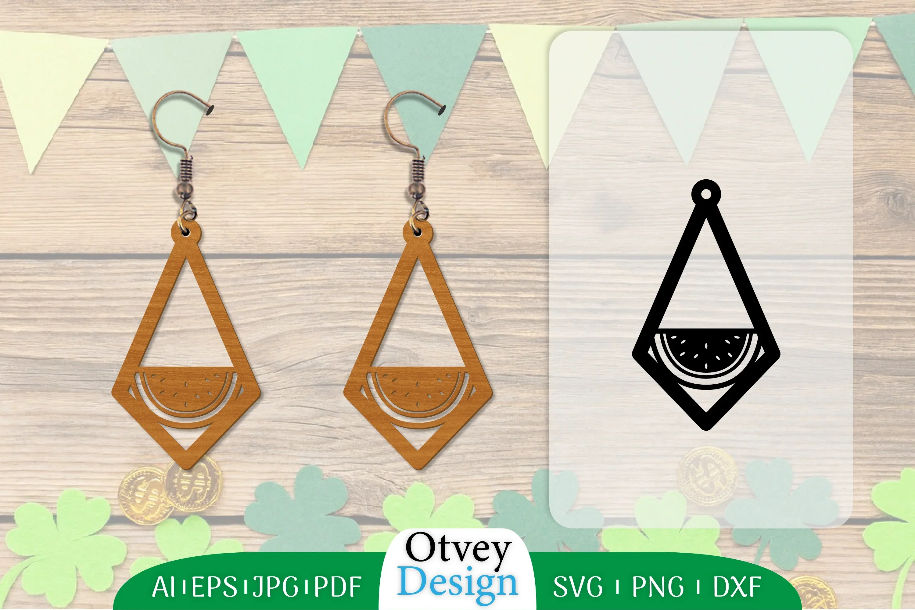 Earring Summer Lasercut SVG Bundle