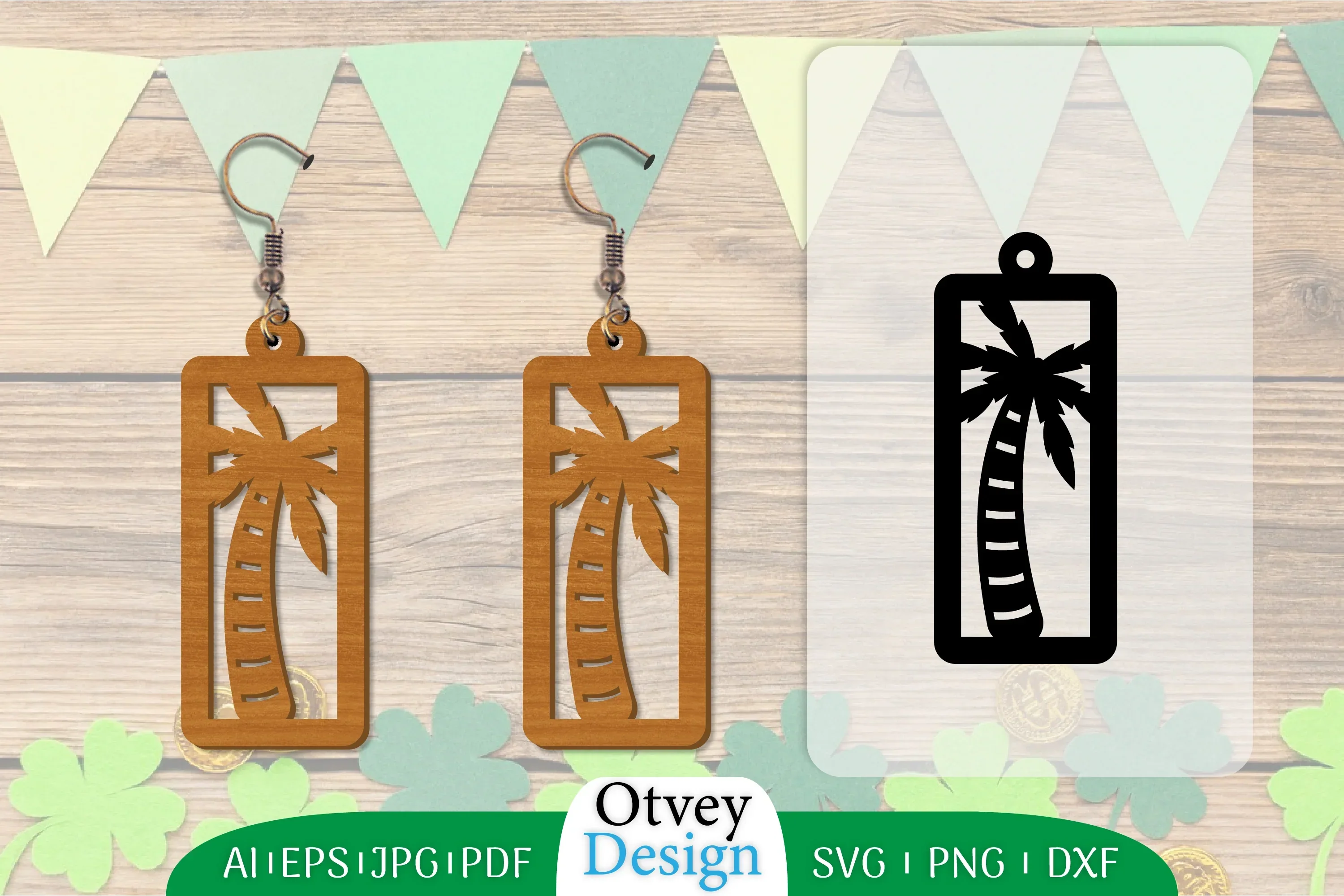 Earring Summer Lasercut SVG Bundle