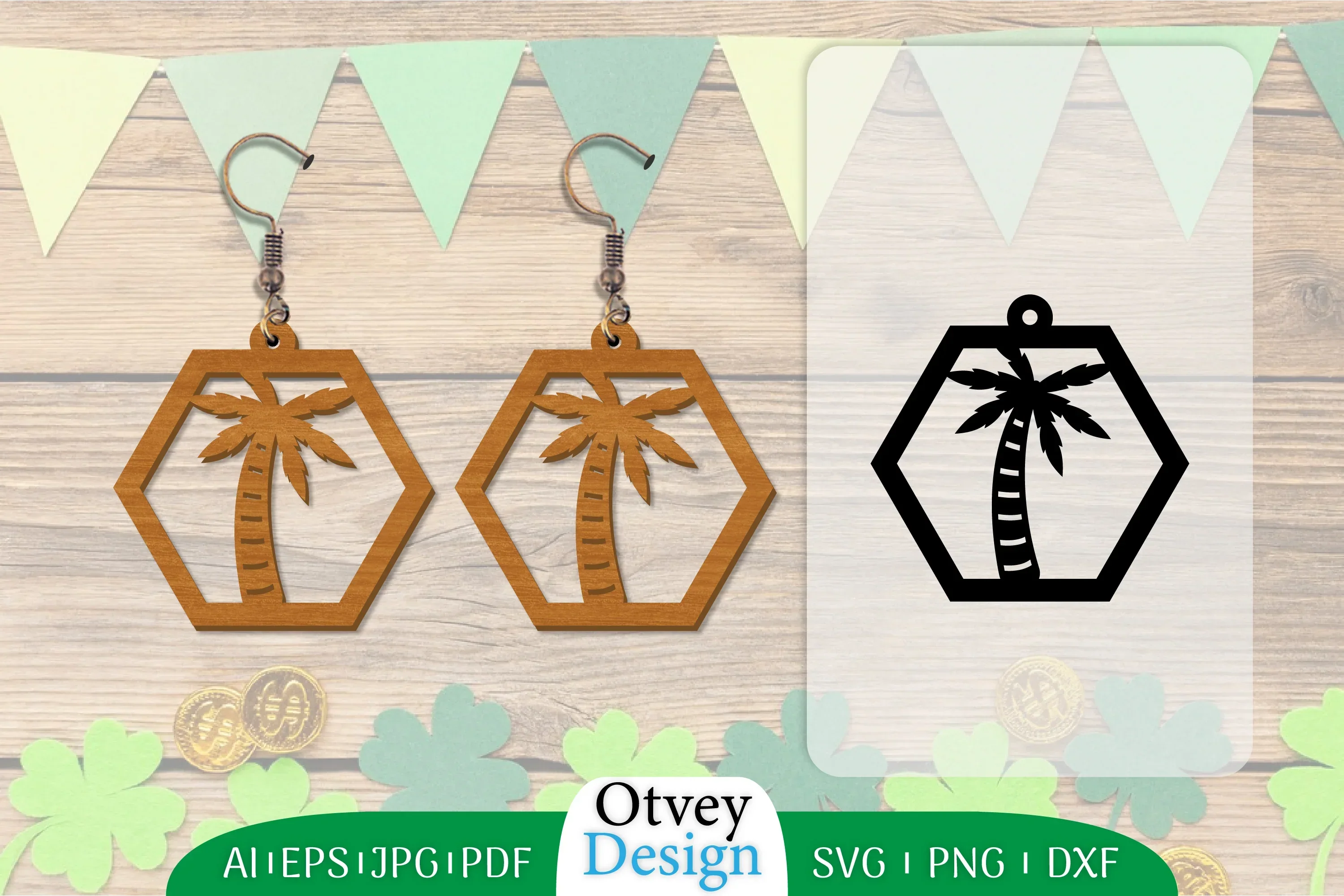 Earring Summer Lasercut SVG Bundle