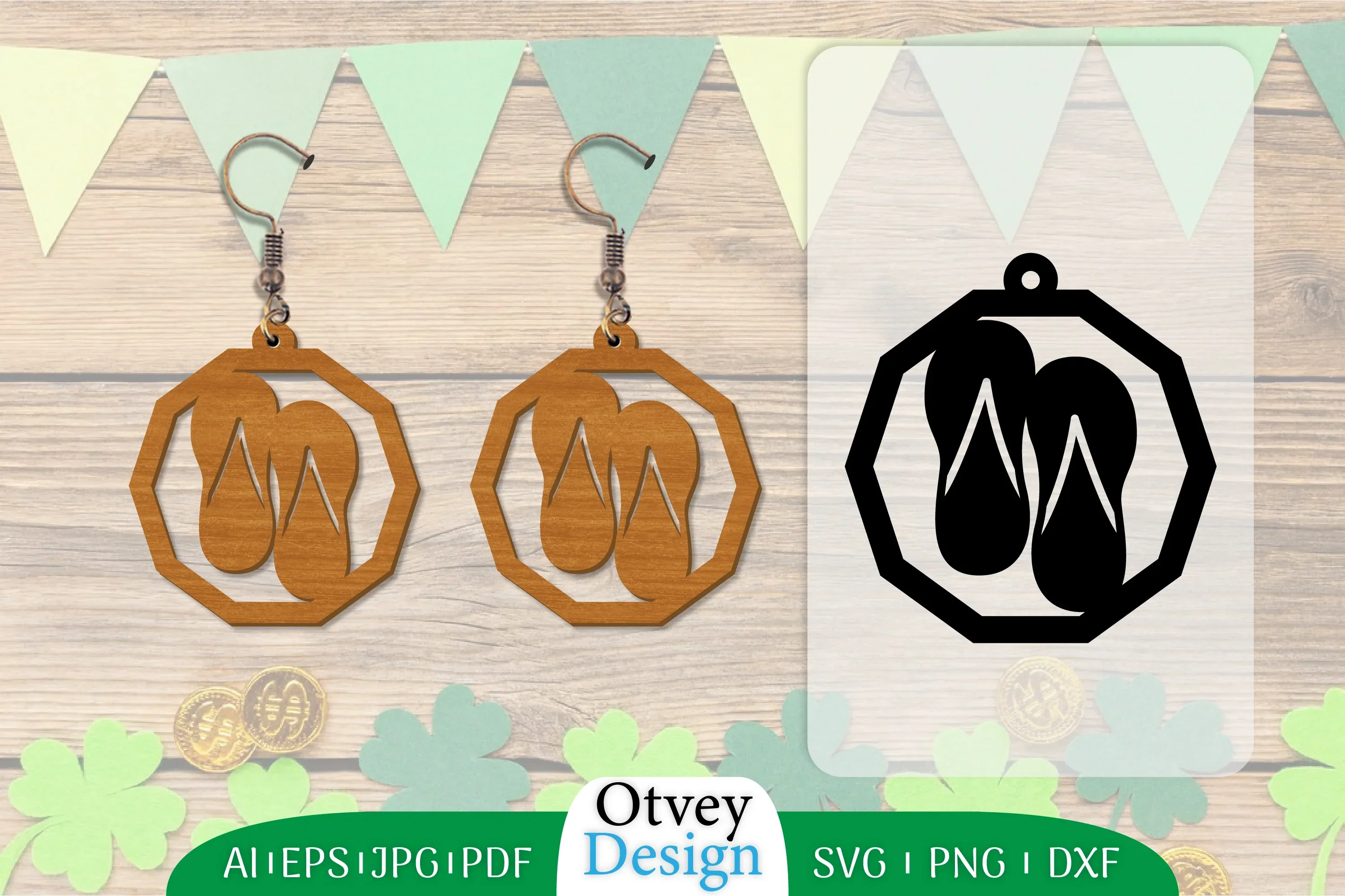 Earring Summer Lasercut SVG Bundle