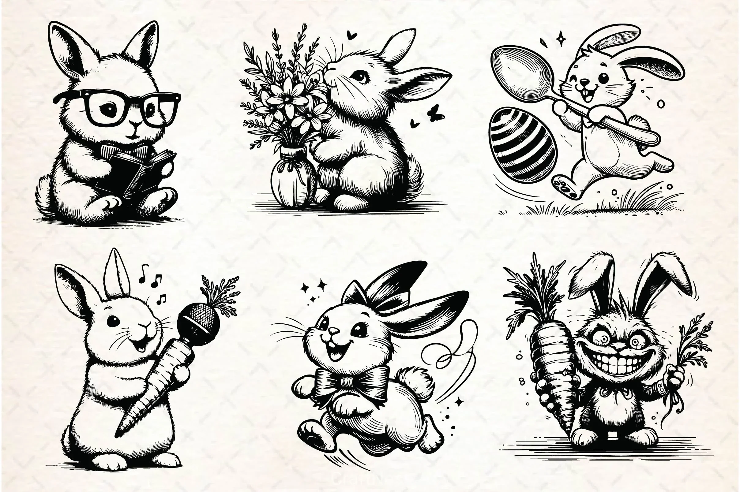 Easter Bunny SVG Bundle - Image 5