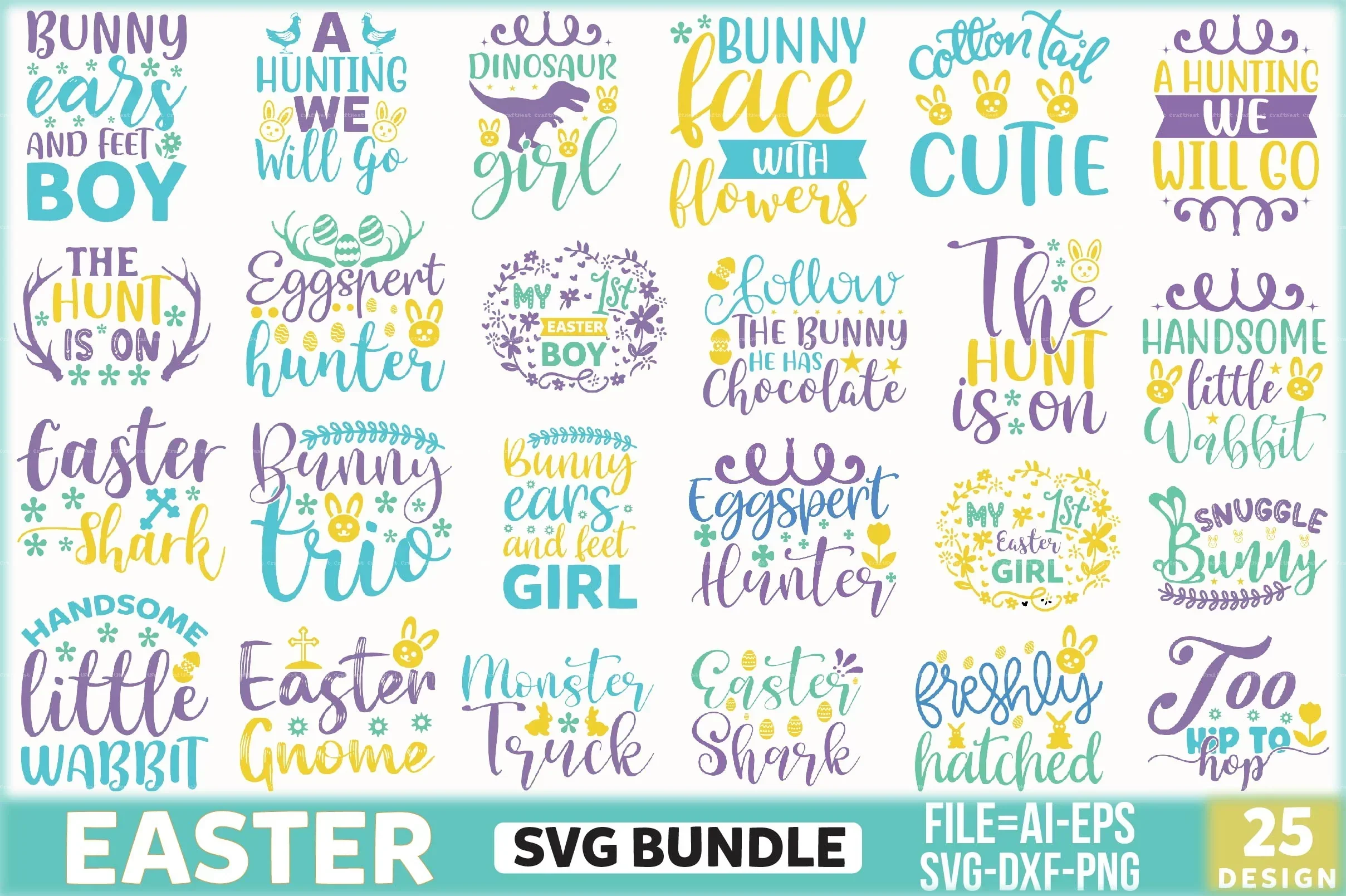 Easter Design SVG Bundle