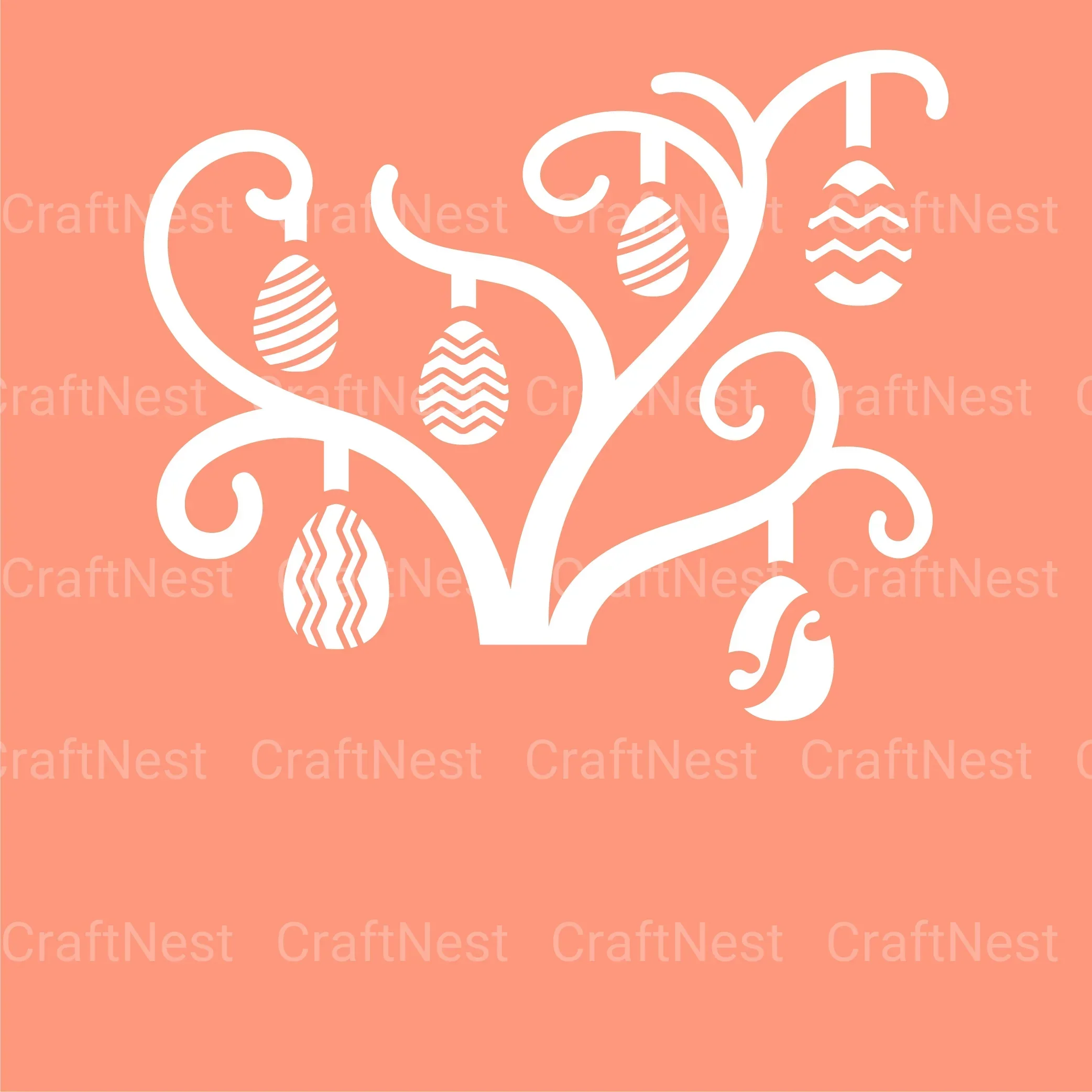 Easter Egg 3D Layered Papercut SVG Bundle - Image 6