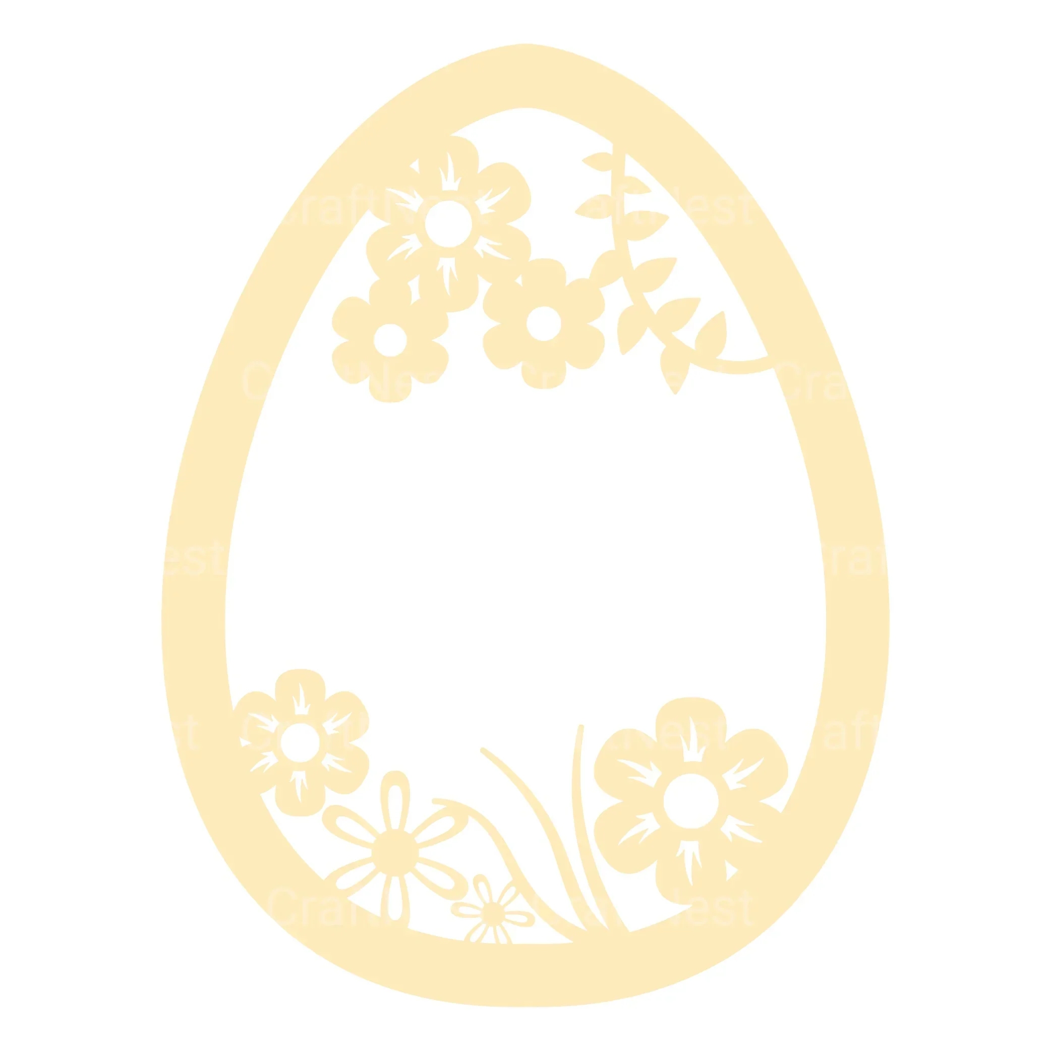 Easter Egg Layered Papercut SVG Bundle - Image 4
