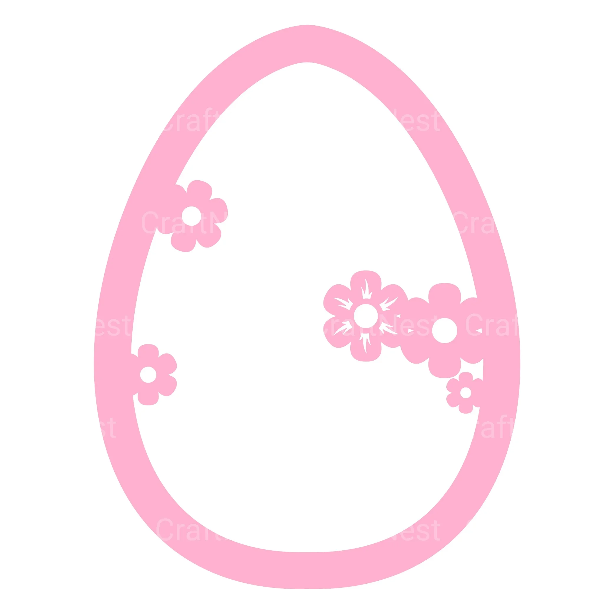 Easter Egg Layered Papercut SVG Bundle - Image 3