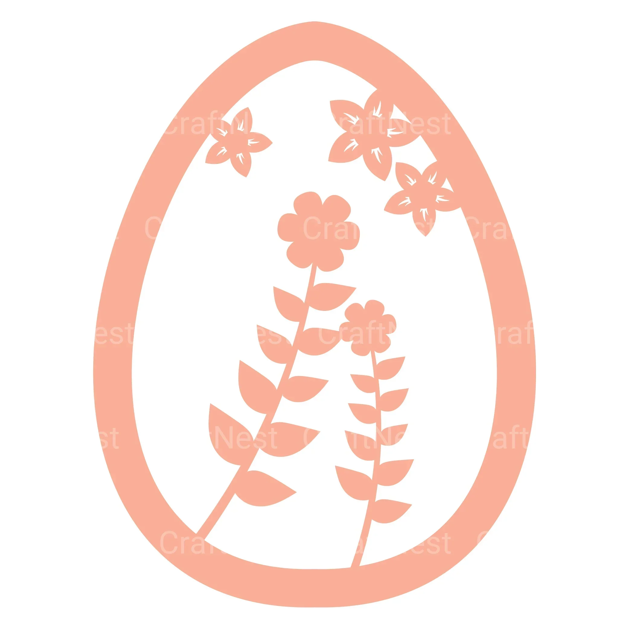 Easter Egg Layered Papercut SVG Bundle - Image 3