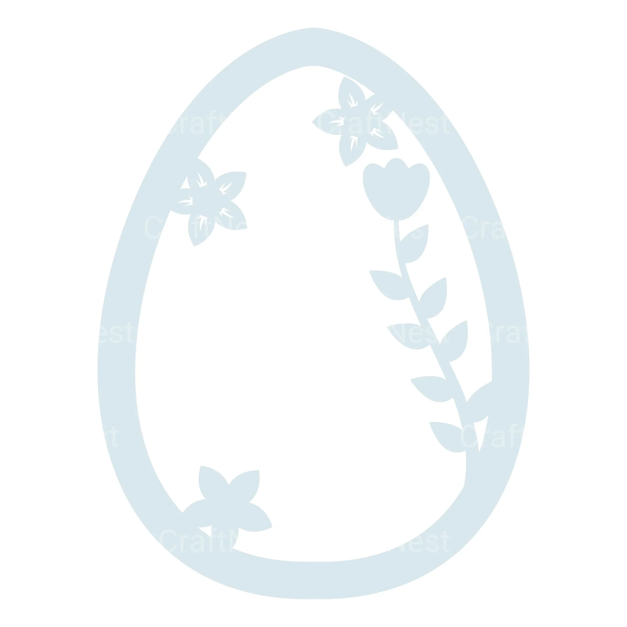 Easter Egg Layered Papercut SVG Bundle - Image 4