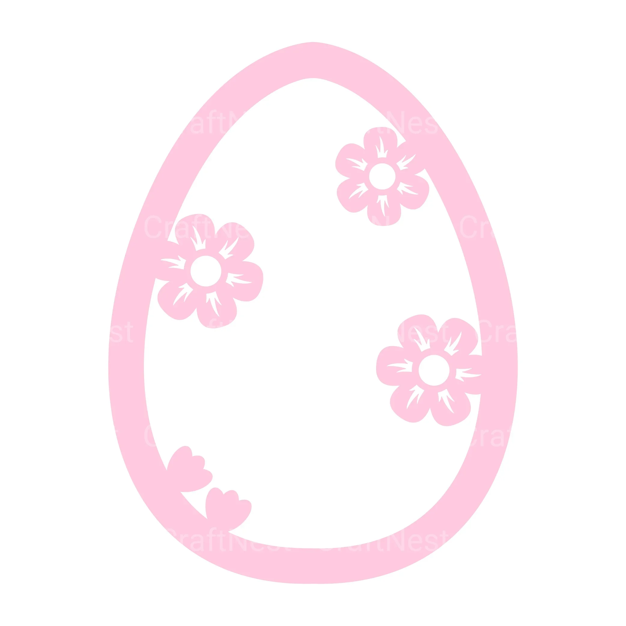 Easter Egg Layered Papercut SVG Bundle - Image 4