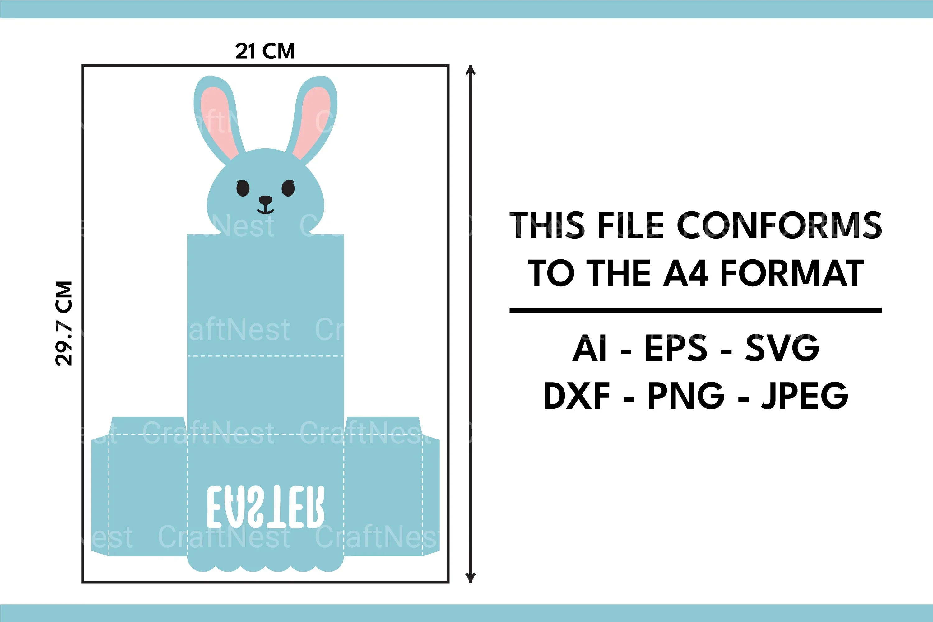 Easter Gift Box SVG Bundle - Image 2