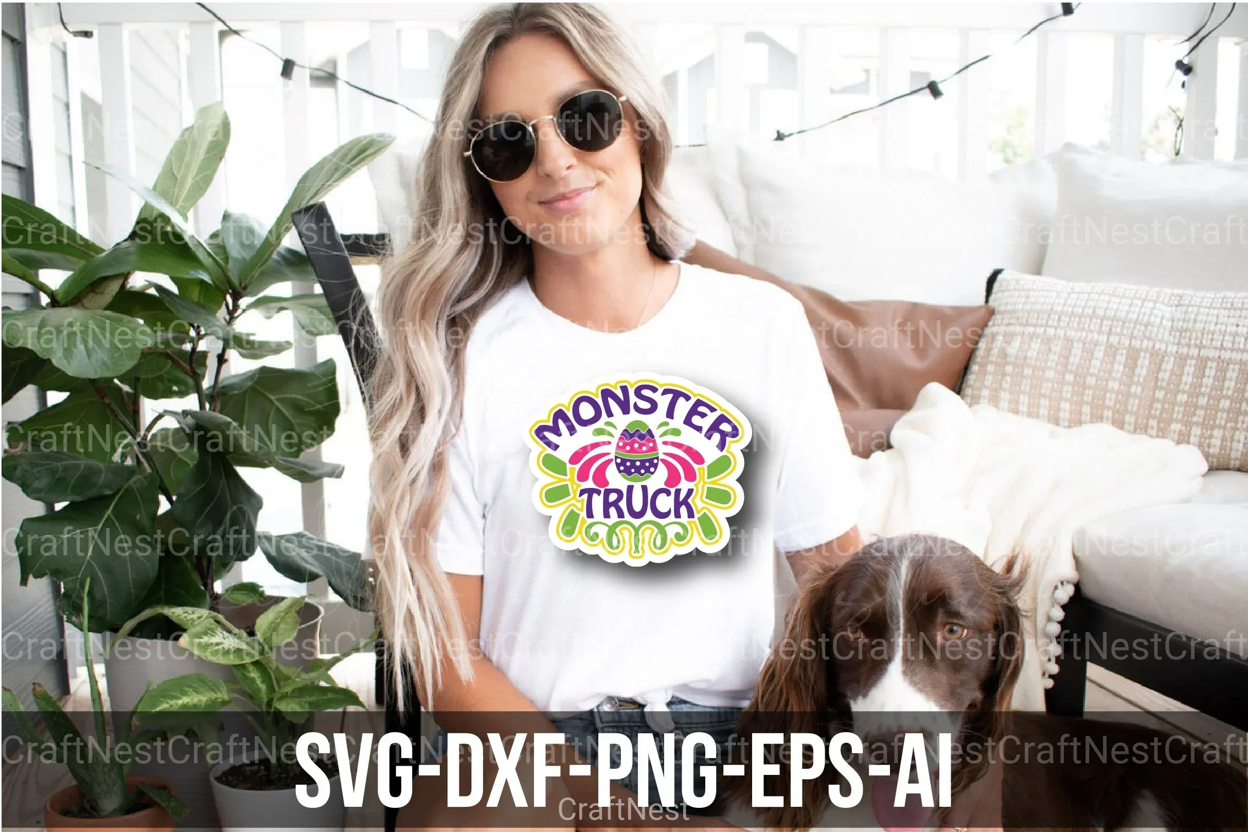 Easter Stickers Design Bundle - Image 11