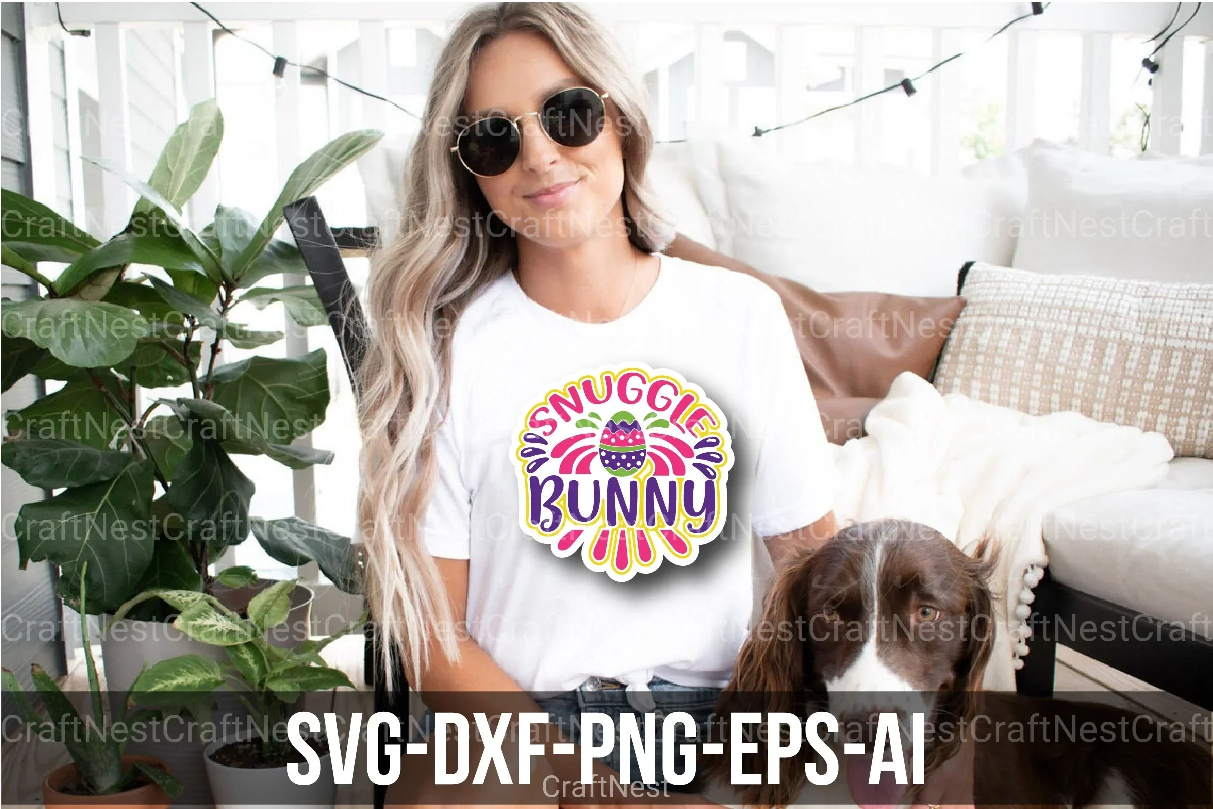 Easter Stickers Design Bundle - Image 12