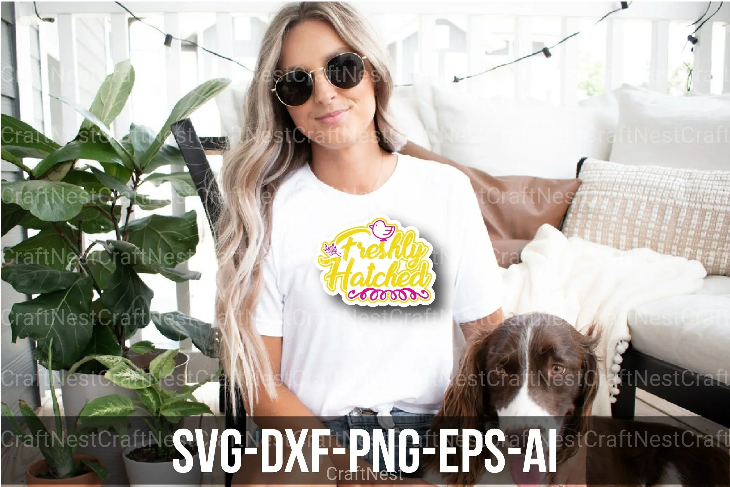 Easter Stickers Design Bundle - Image 14