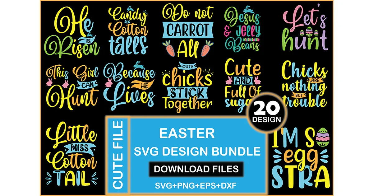 Easter SVG Bundle
