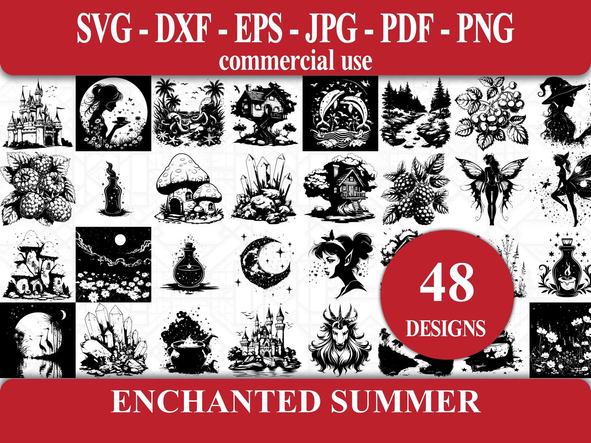 Enchanted Summer SVG Bundle