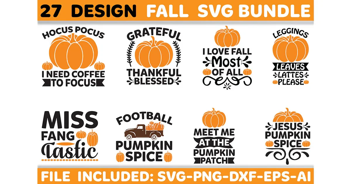 Fall SVG Bundle