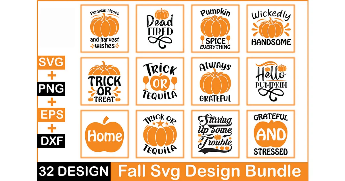 Fall SVG Bundle