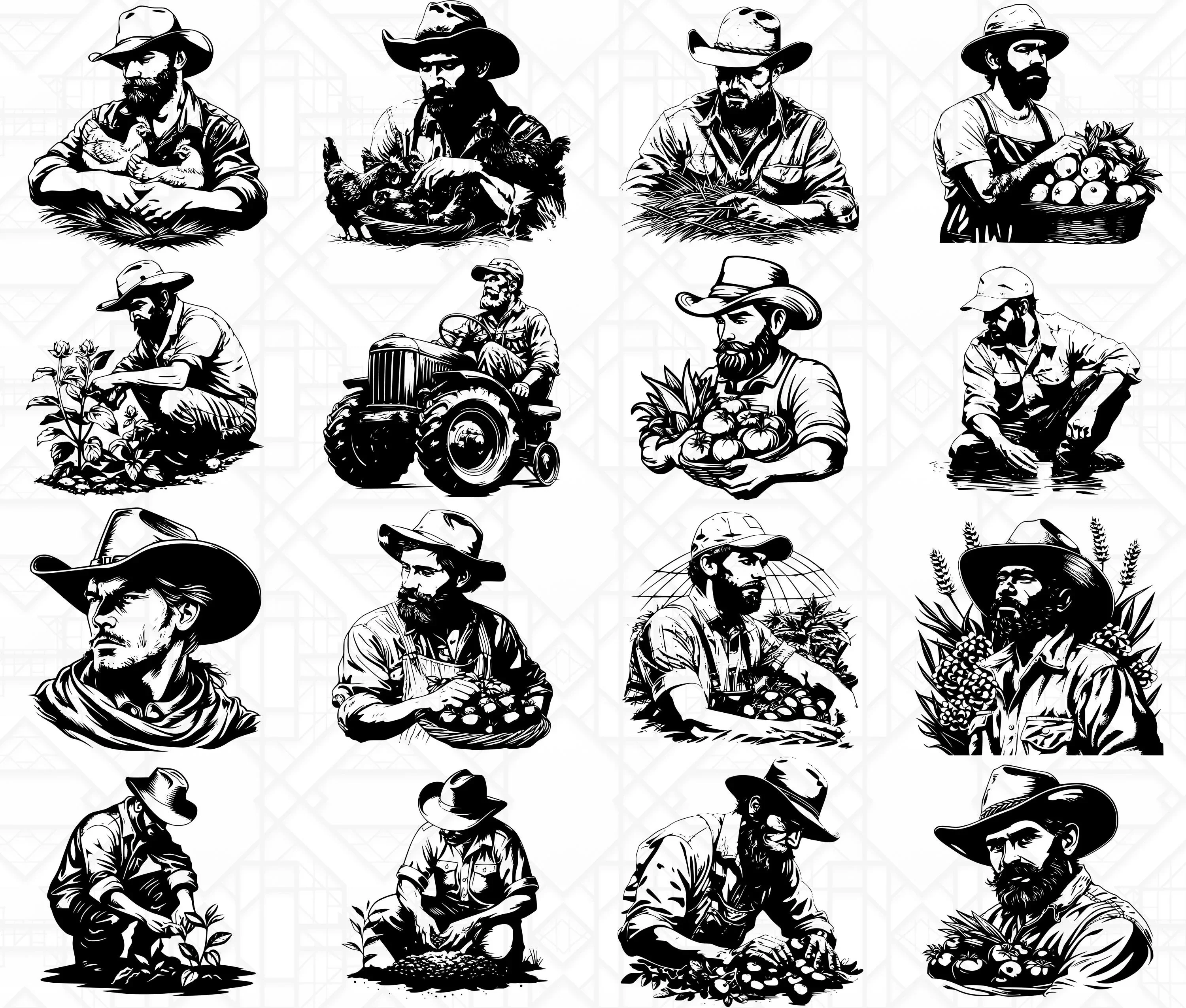 Farmer SVG Bundle - Image 2