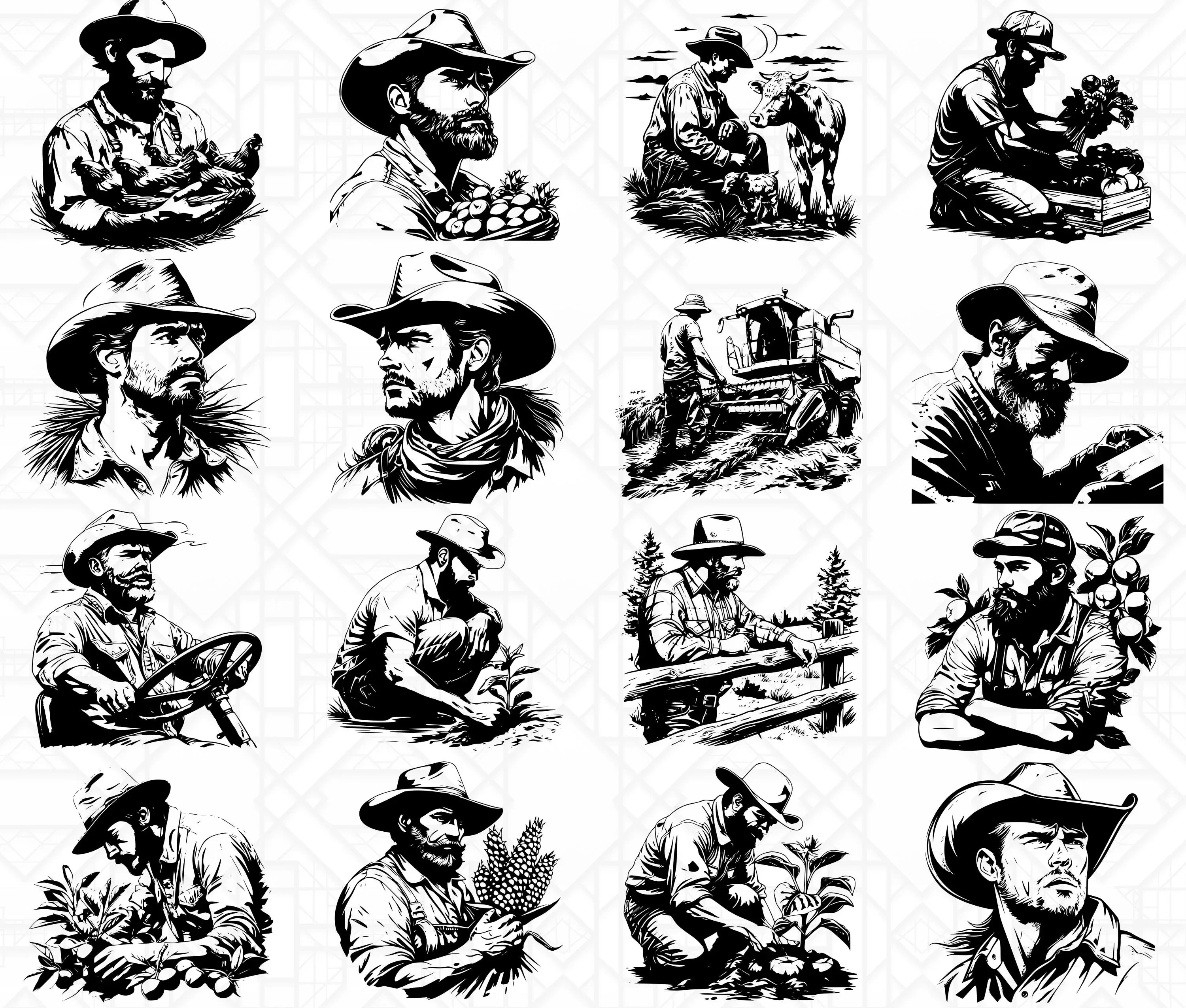 Farmer SVG Bundle - Image 3