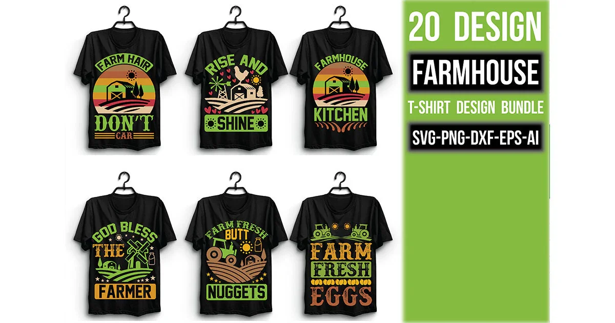 Farmhouse T Shirt Bundle - Image 3